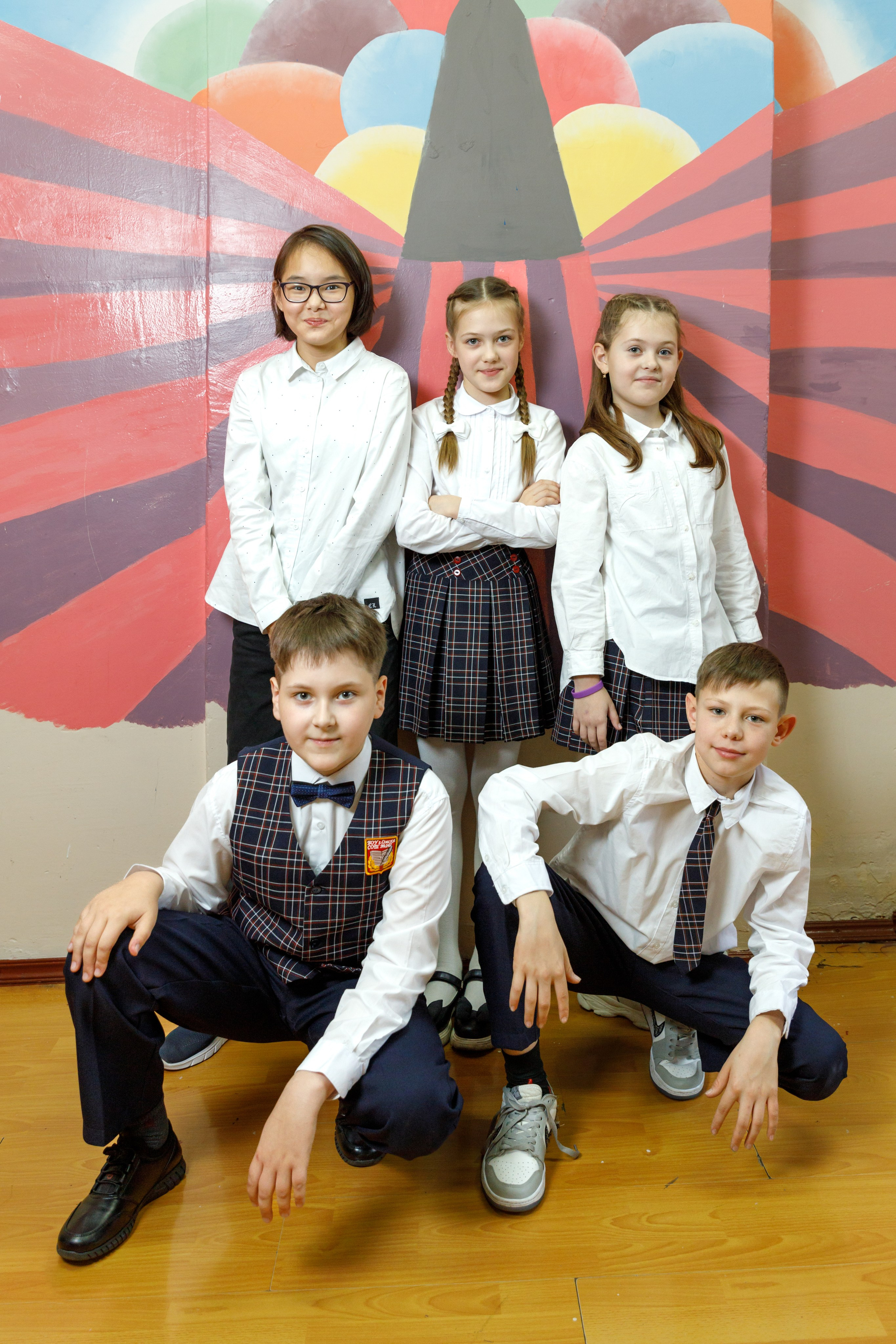 4 класс. Фотограф Анна Телекаева, выпускные альбомы, семейные и репортажные съемки в Омске