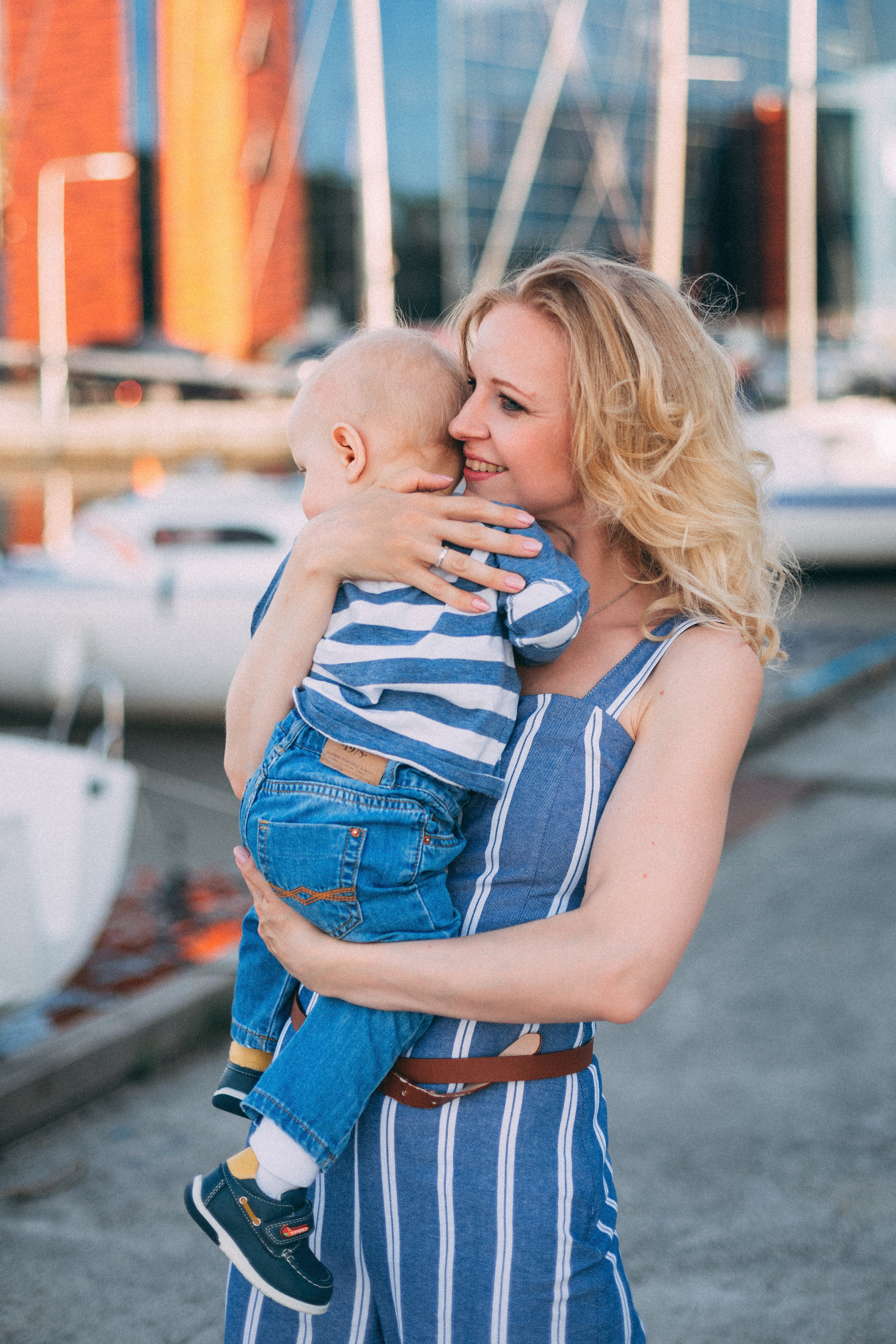 Семейная фотосессия в морском стиле. Свадебный и семейный фотограф Ксения Шекк Екатеринбург