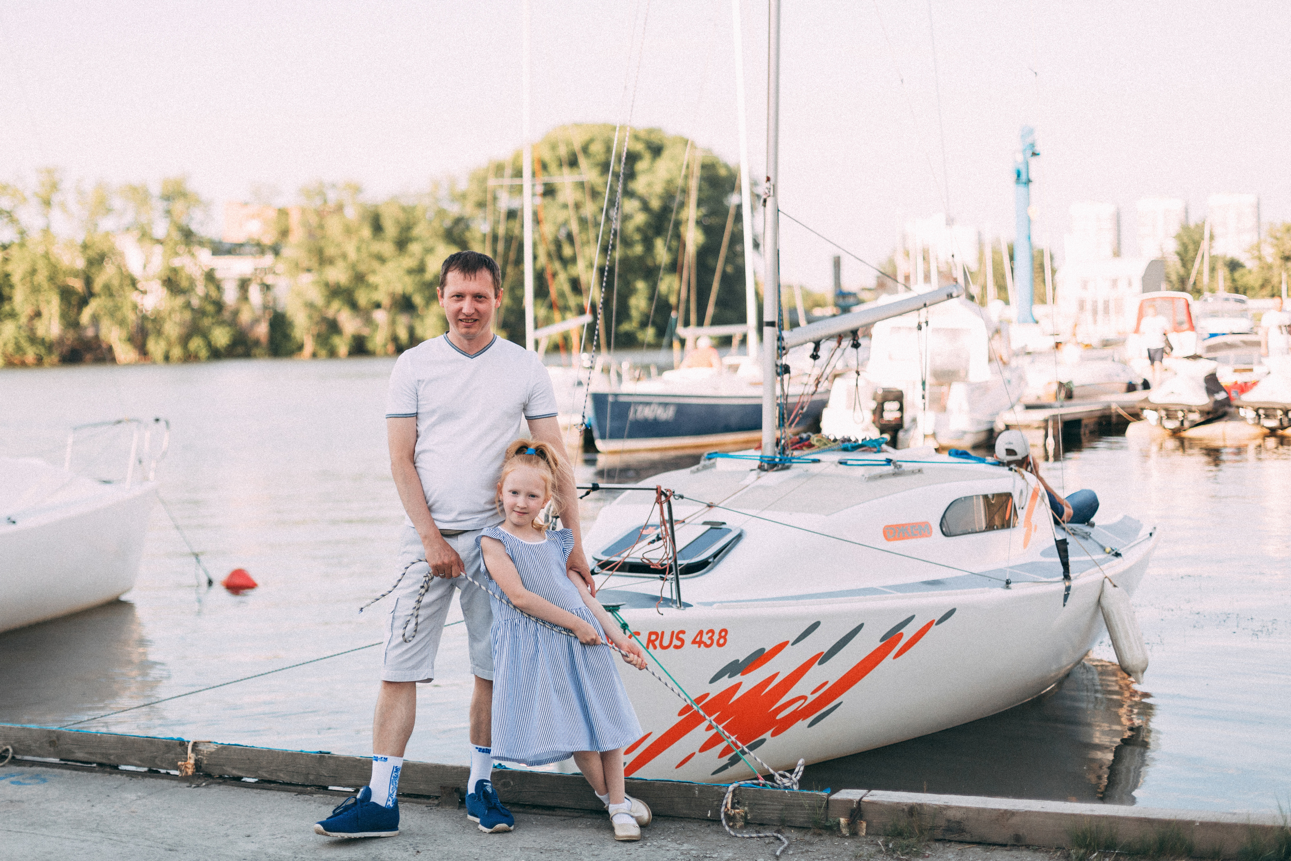 Семейная фотосессия в морском стиле. Свадебный и семейный фотограф Ксения Шекк Екатеринбург