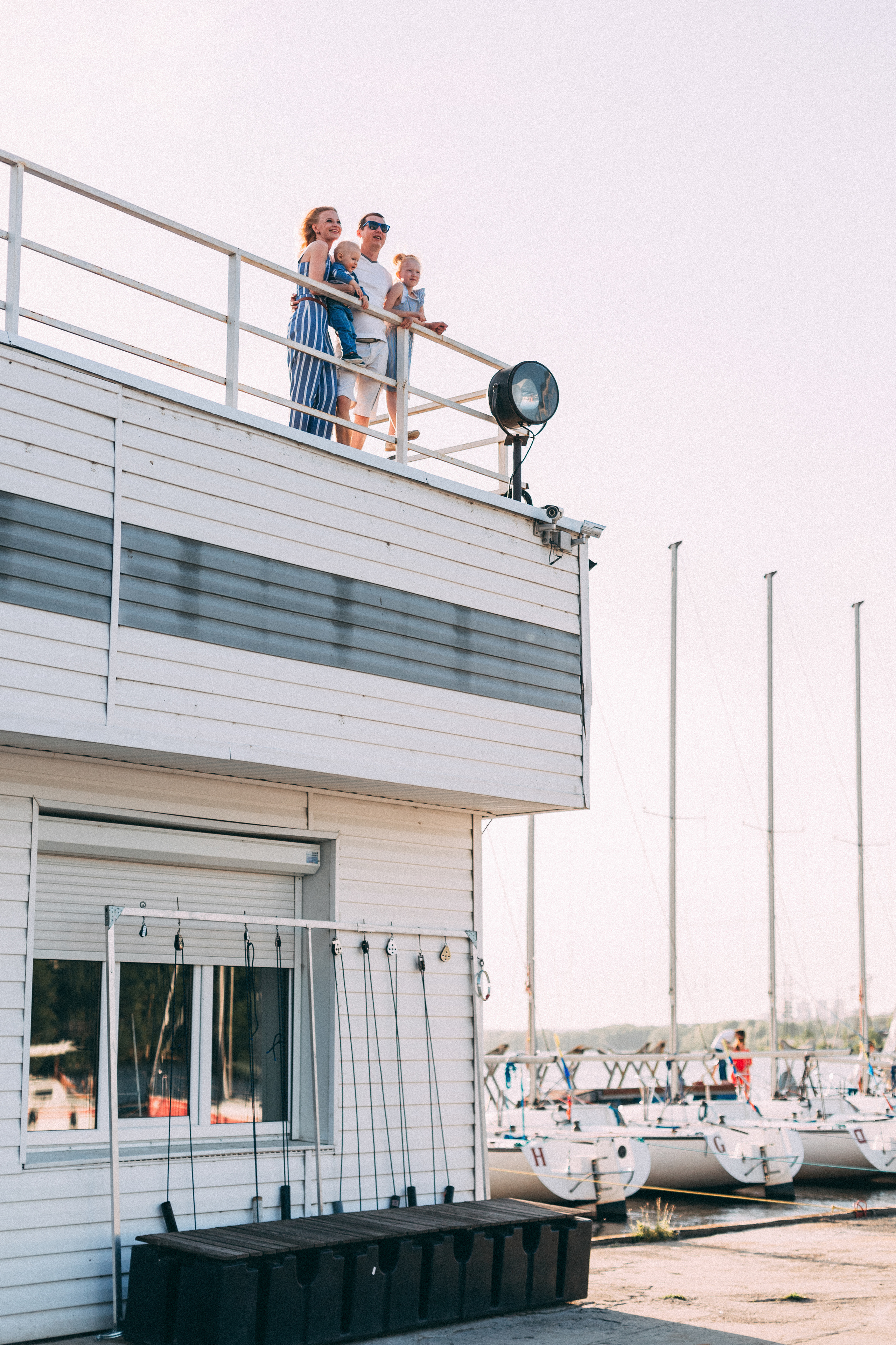 Семейная фотосессия в морском стиле. Свадебный и семейный фотограф Ксения Шекк Екатеринбург