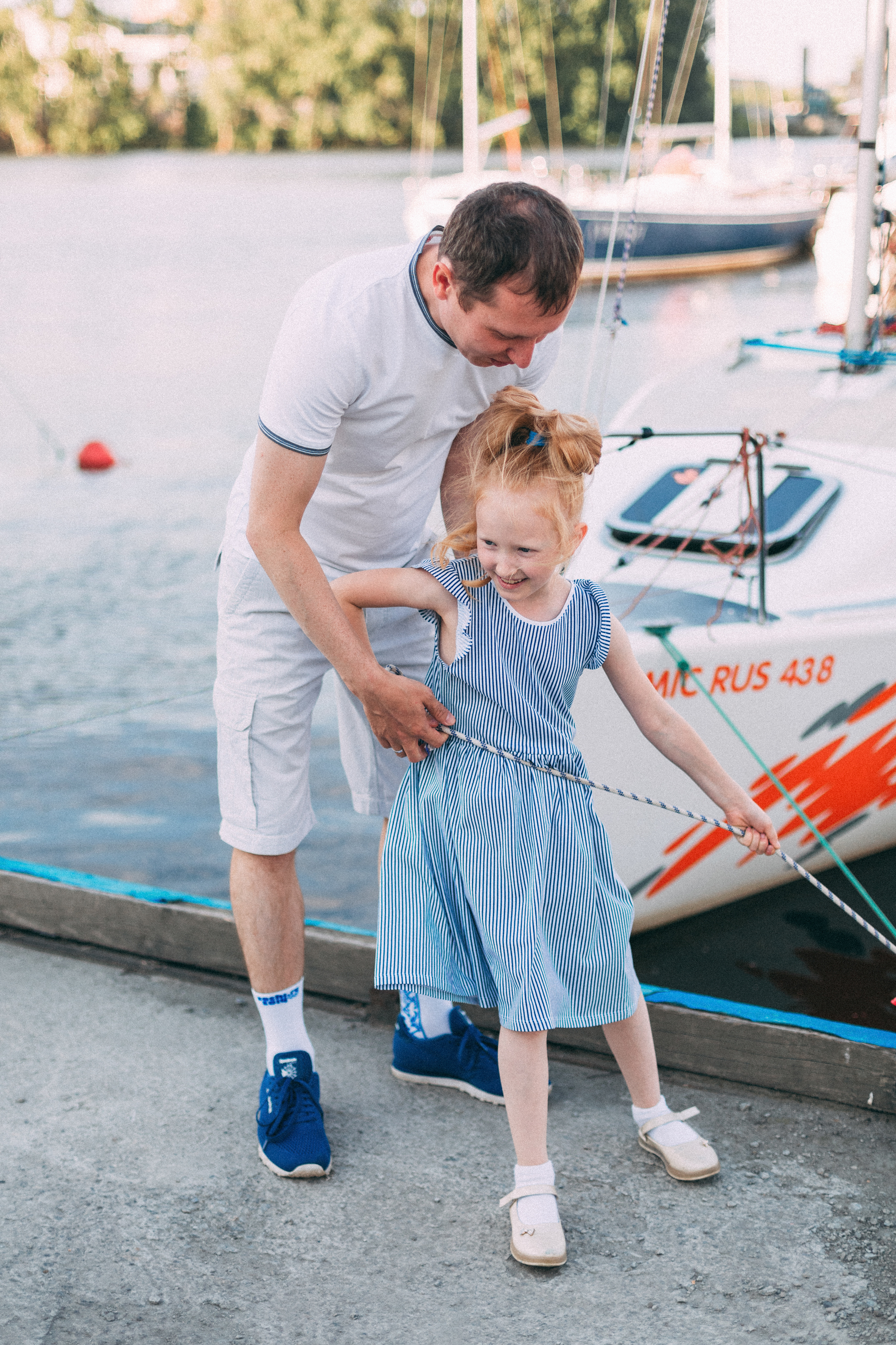 Семейная фотосессия в морском стиле. Свадебный и семейный фотограф Ксения Шекк Екатеринбург