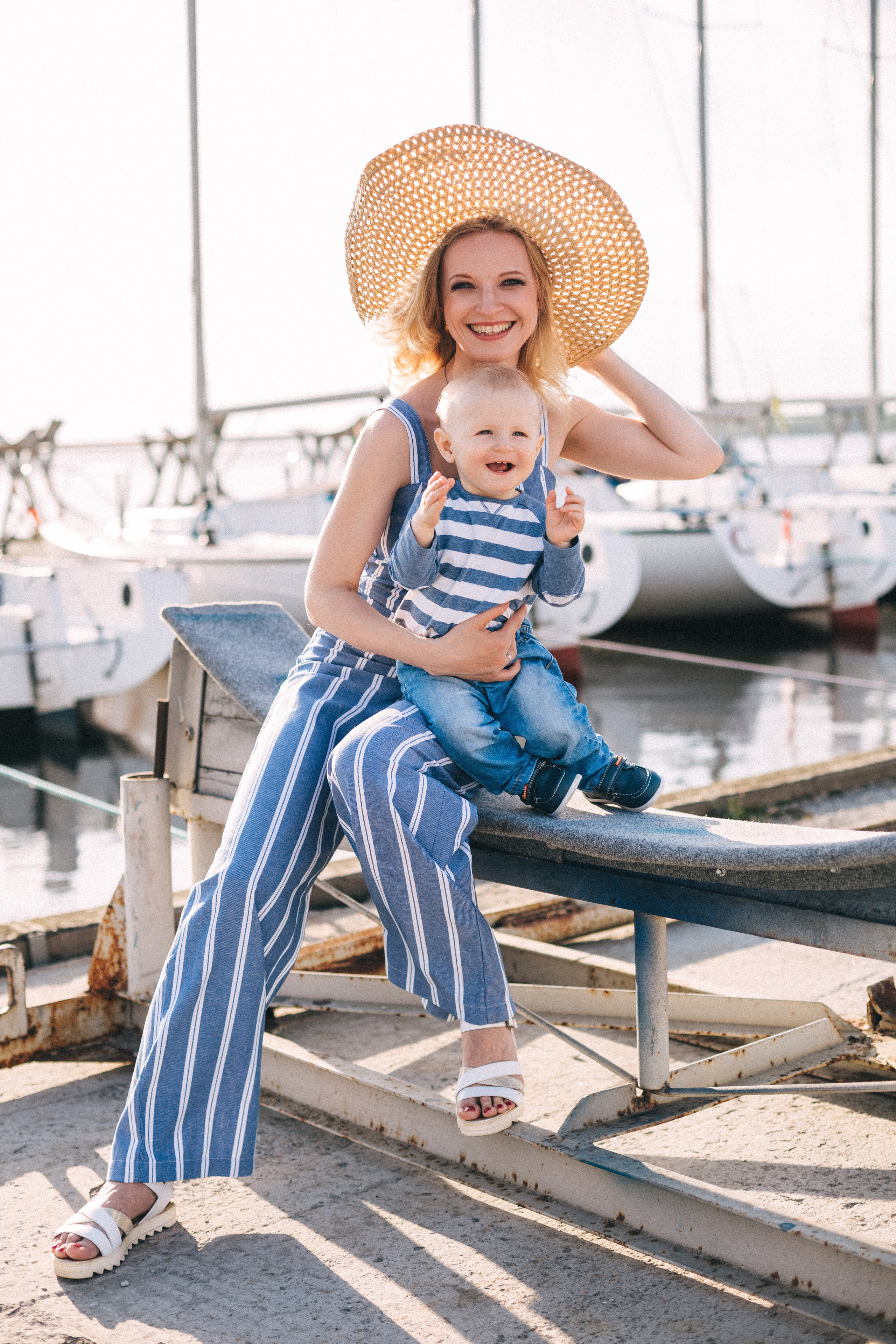 Семейная фотосессия в морском стиле. Свадебный и семейный фотограф Ксения Шекк Екатеринбург