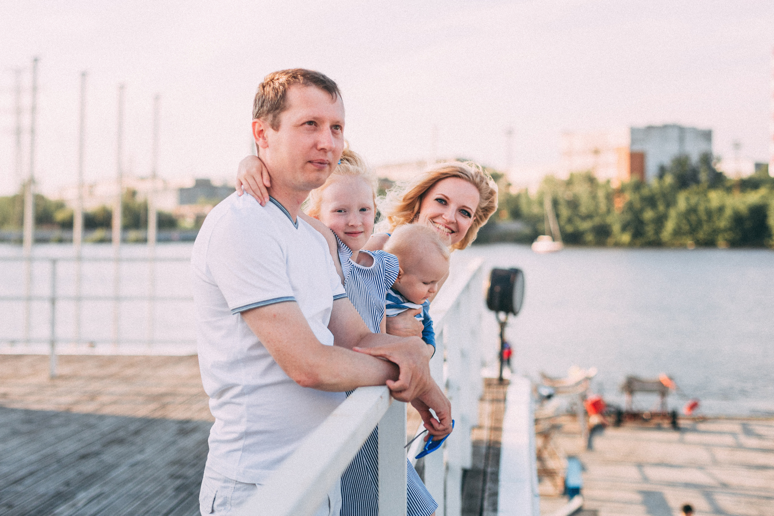 Семейная фотосессия в морском стиле. Свадебный и семейный фотограф Ксения Шекк Екатеринбург