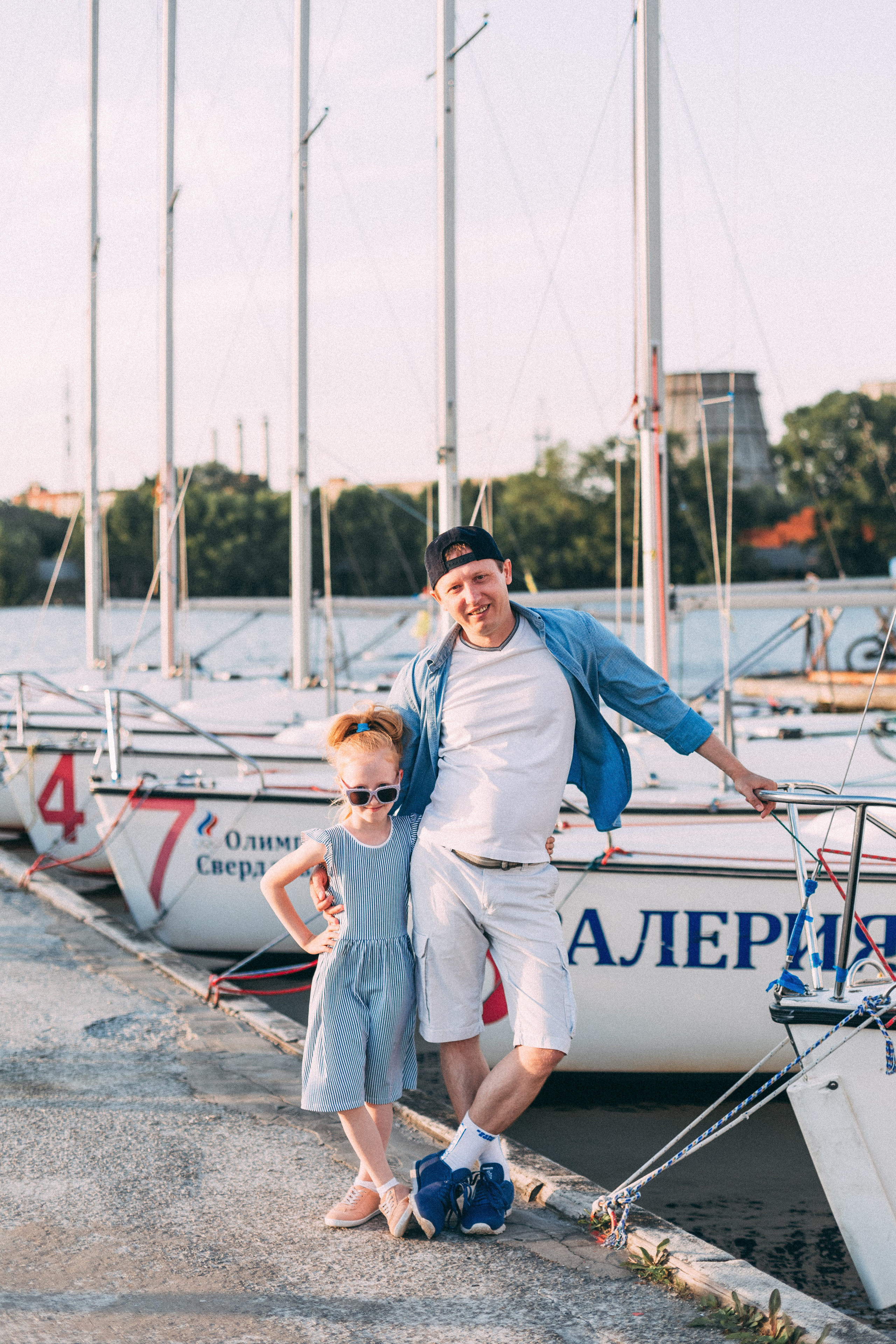 Семейная фотосессия в морском стиле. Свадебный и семейный фотограф Ксения Шекк Екатеринбург