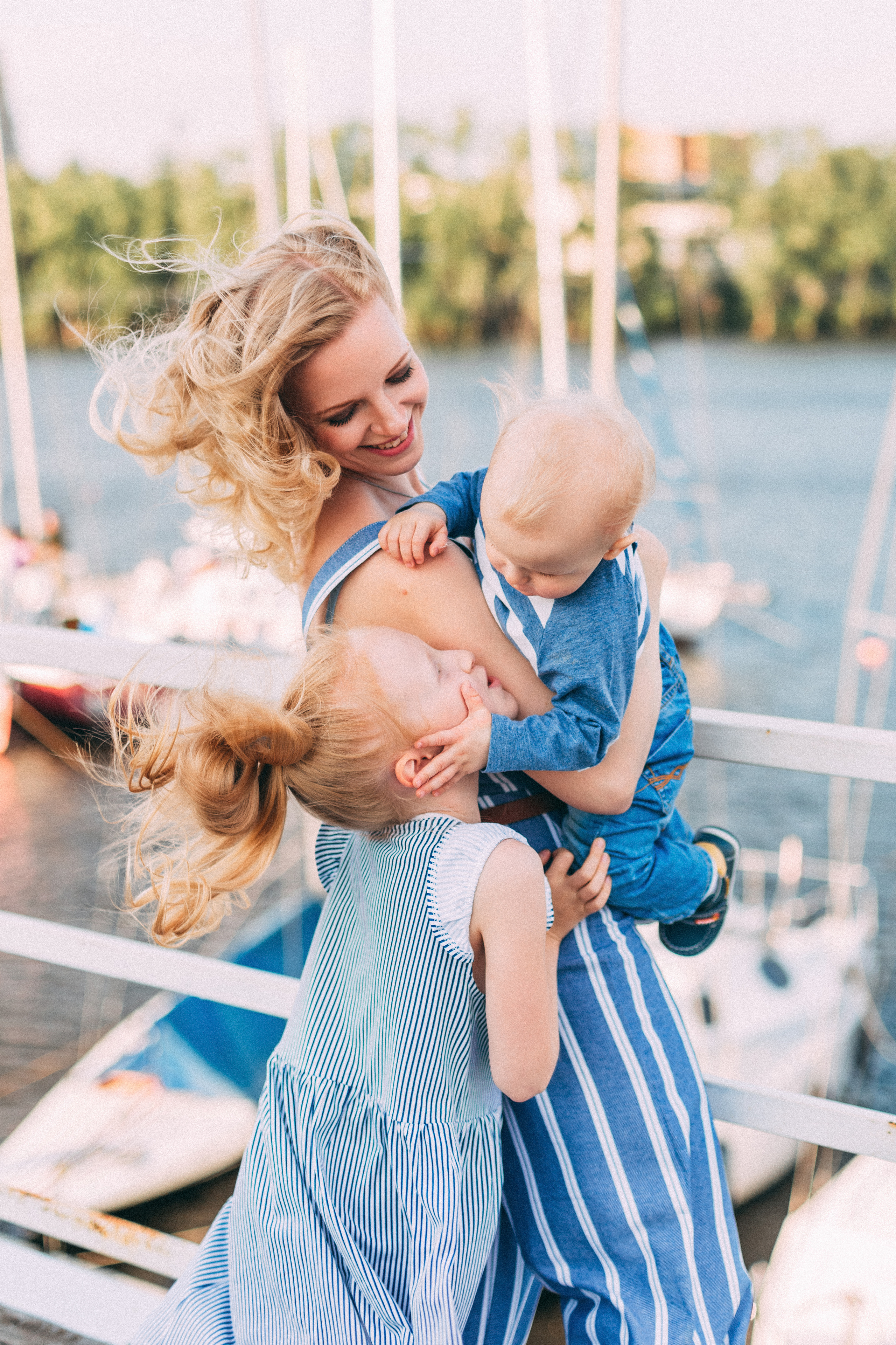 Семейная фотосессия в морском стиле. Свадебный и семейный фотограф Ксения Шекк Екатеринбург