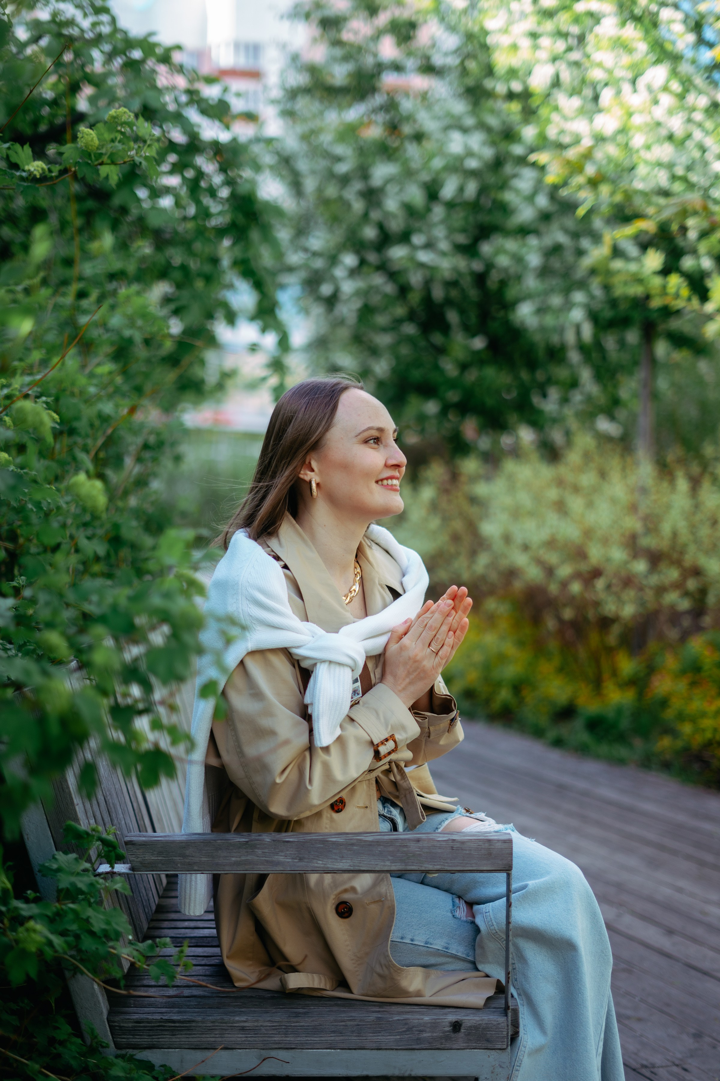 Екатерина в парке. Фотограф в Казани Алсу Багабиева