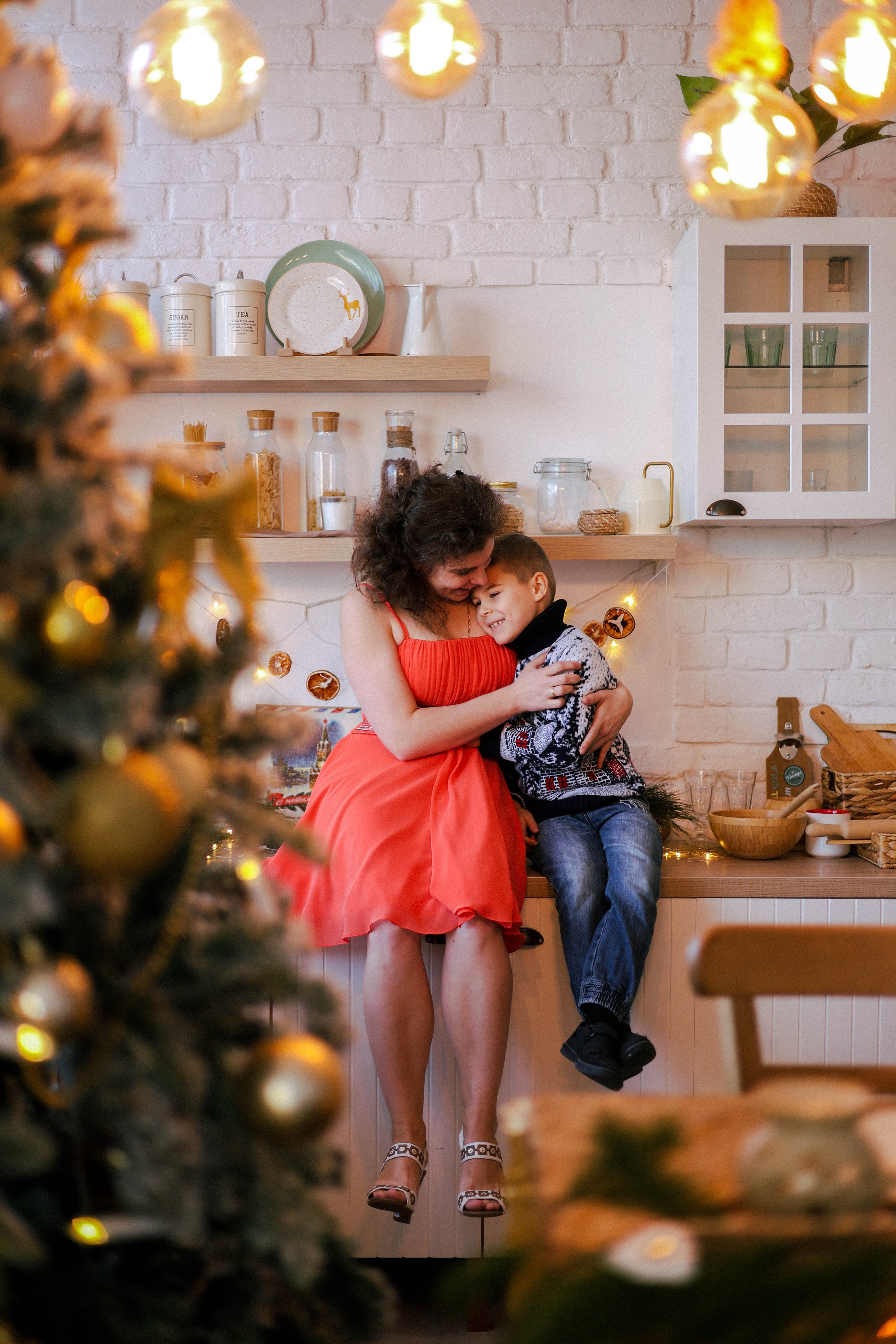 Новогодняя история «Нелля и ее семья». Фотограф в Москве Анастасия Калинина