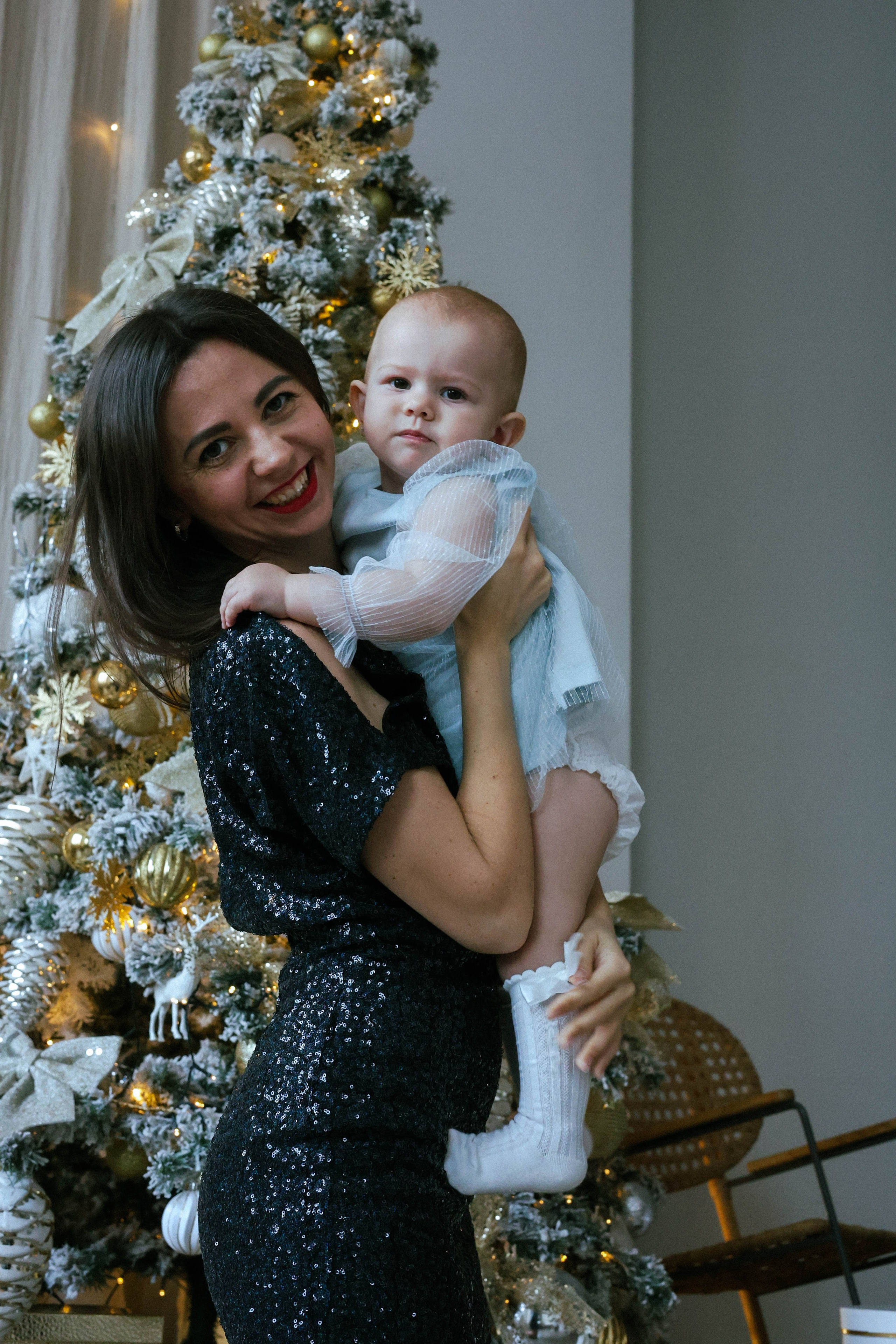 Новогодняя история «Ирина и ее семья». Фотограф в Москве Анастасия Калинина