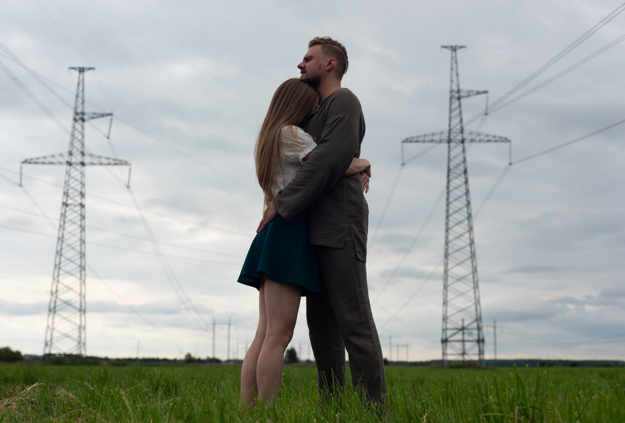 Любовь в полях. Портретный фотограф Белград Матвей Кармаков