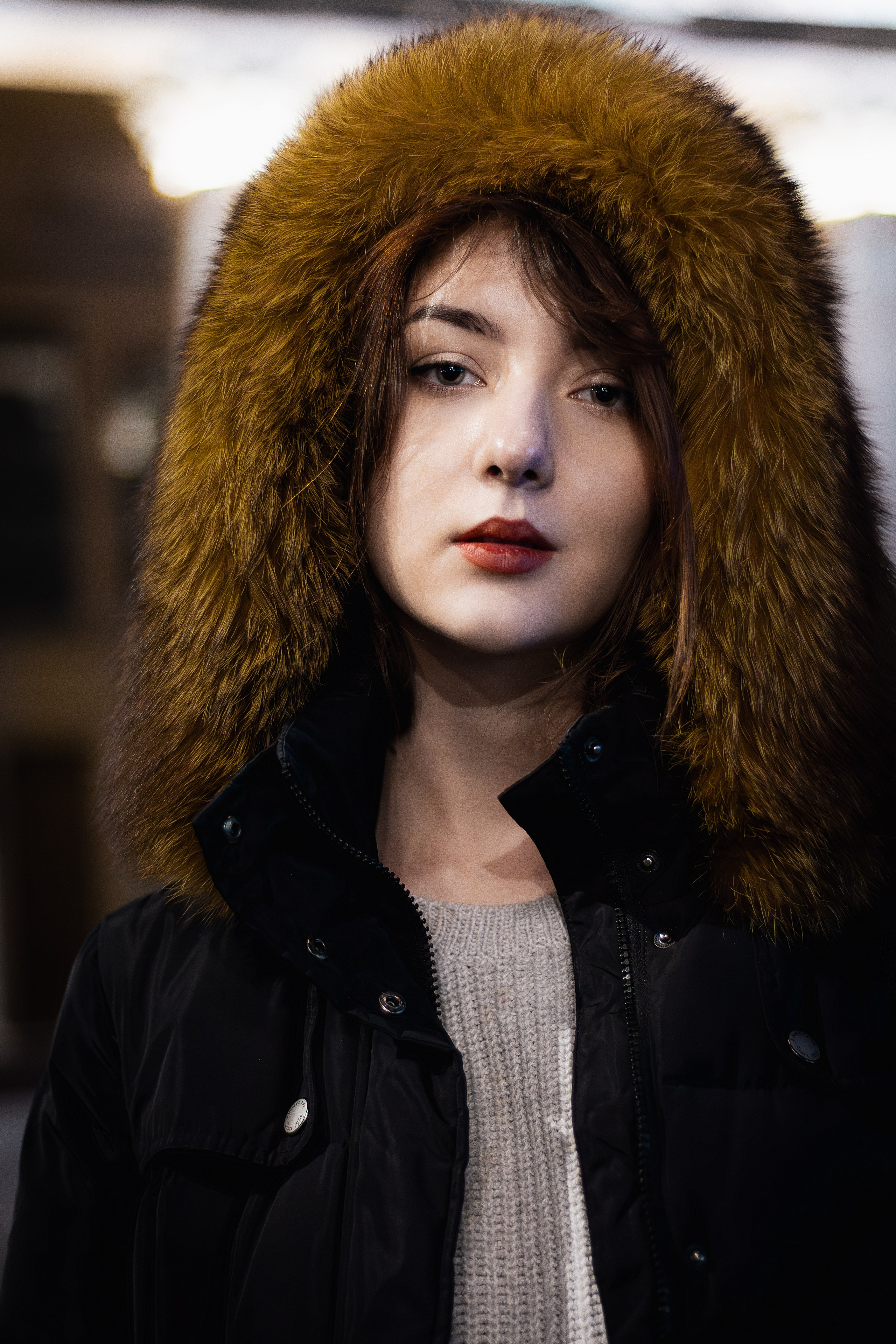 Зима. Фотограф в Новокузнецке