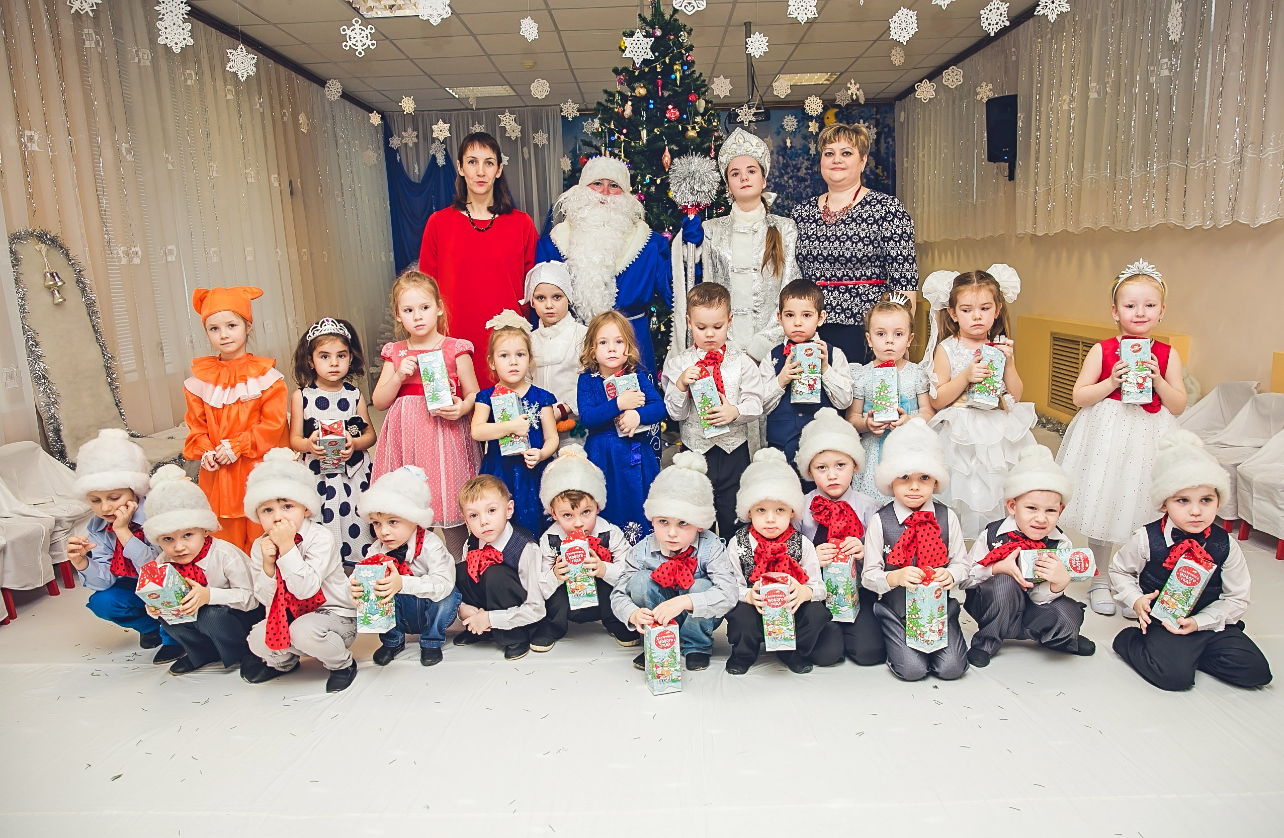 Новый год в саду. Семейный и детский фотограф в Нижнем Новгороде