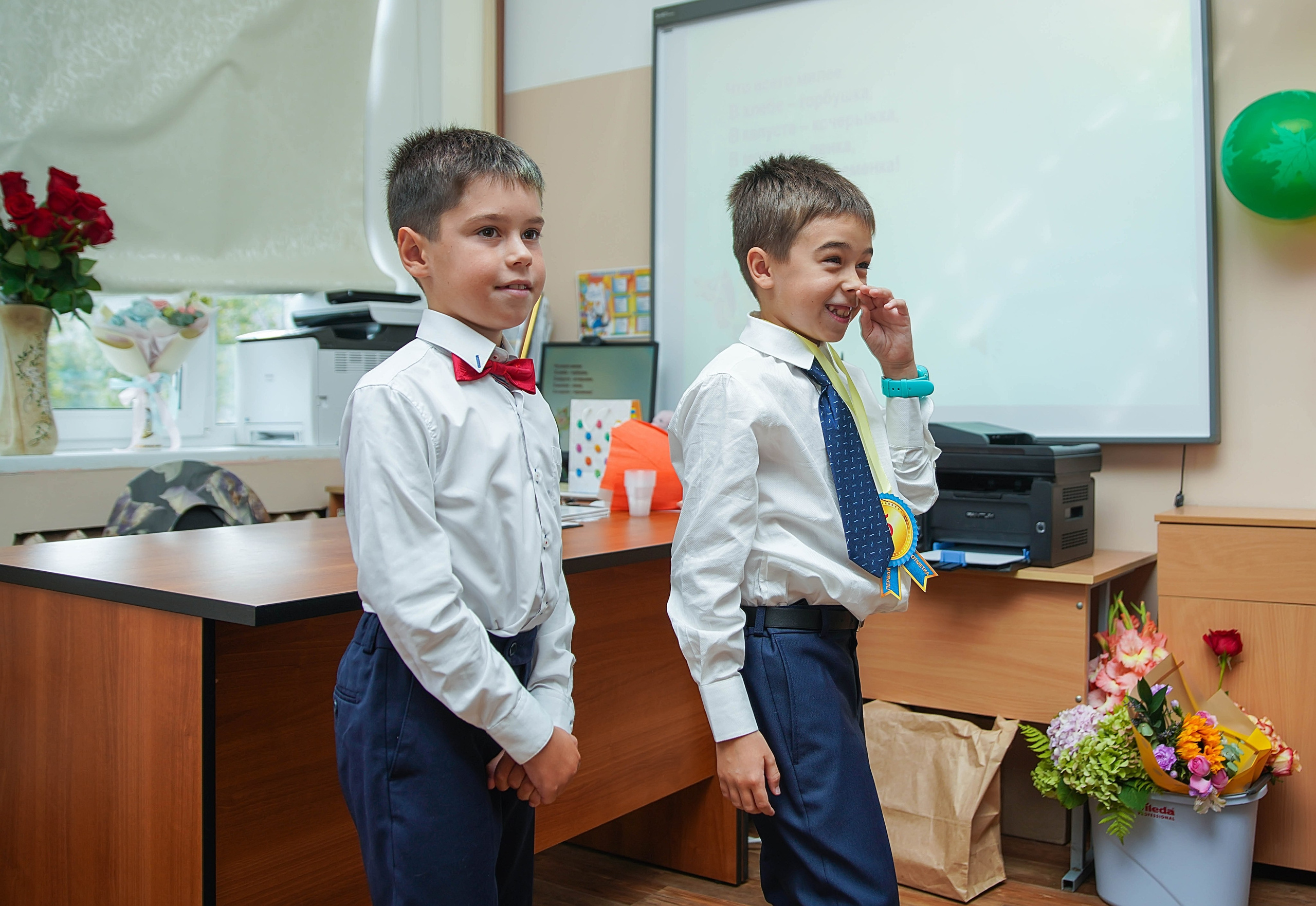 Праздник в классе. Семейный и детский фотограф в Нижнем Новгороде