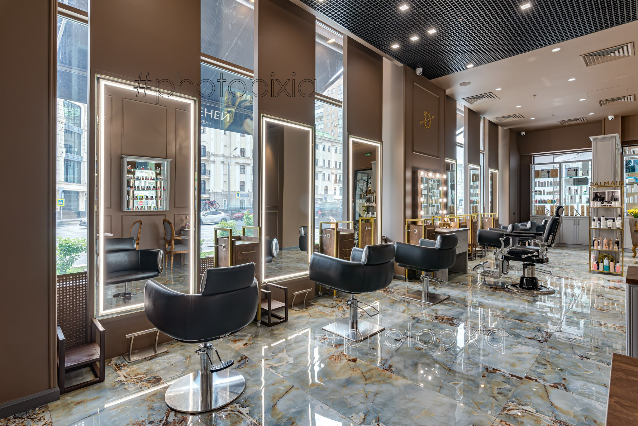 Интерьерная съёмка салона красоты DAVIANI для сайта и рекламы. Интерьерная съёмка и виртуальные туры — Интерьерный фотограф Кузнецов Сергей (photopixiq)