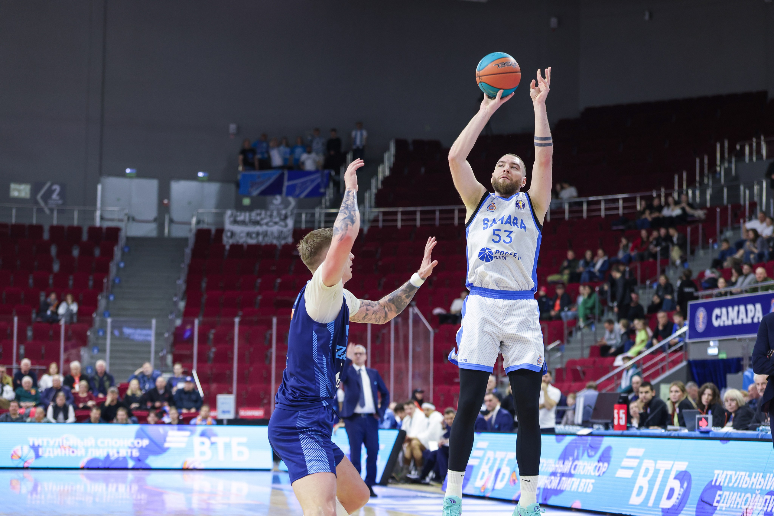 Баскетбол. Самара — Зенит. Единая лига ВТБ. Спортивный фотограф в Самаре