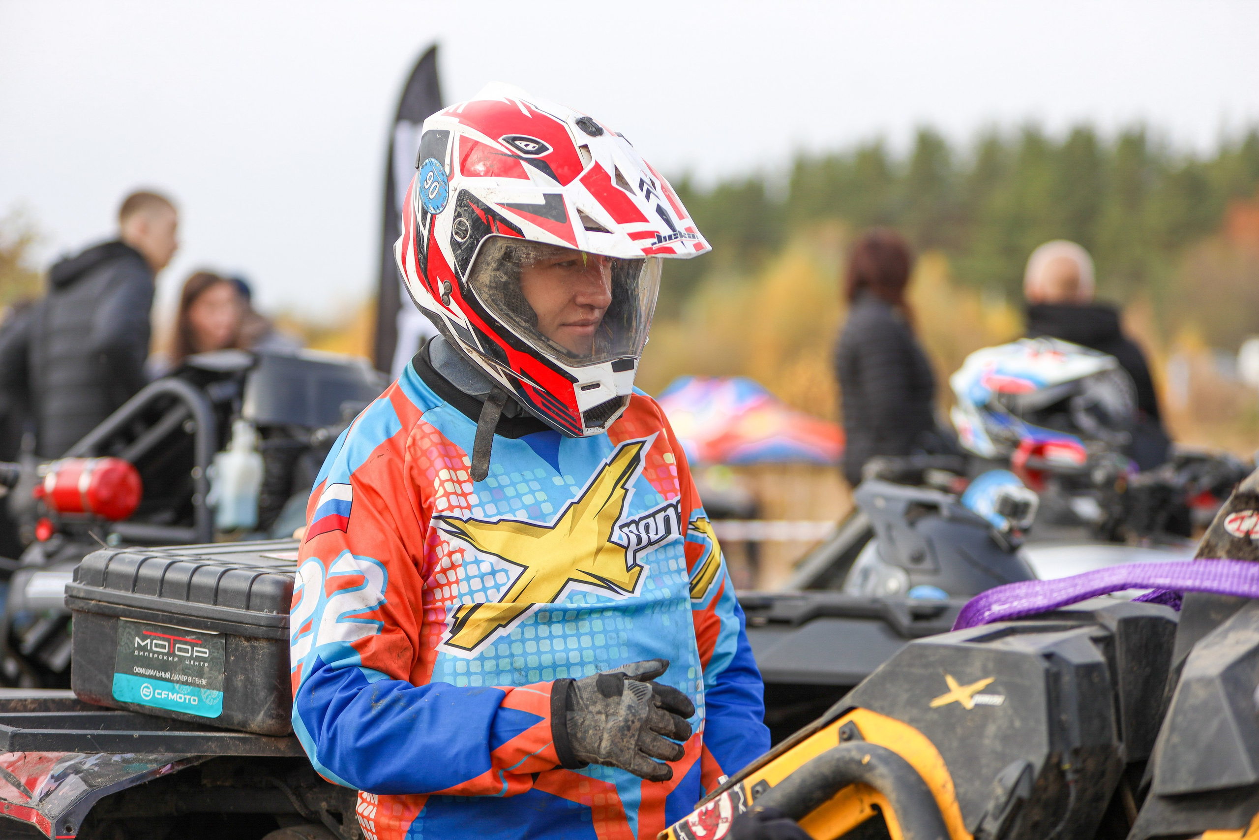 Гонки на квадроциклах Грязевое кольцо. Спортивный фотограф в Самаре