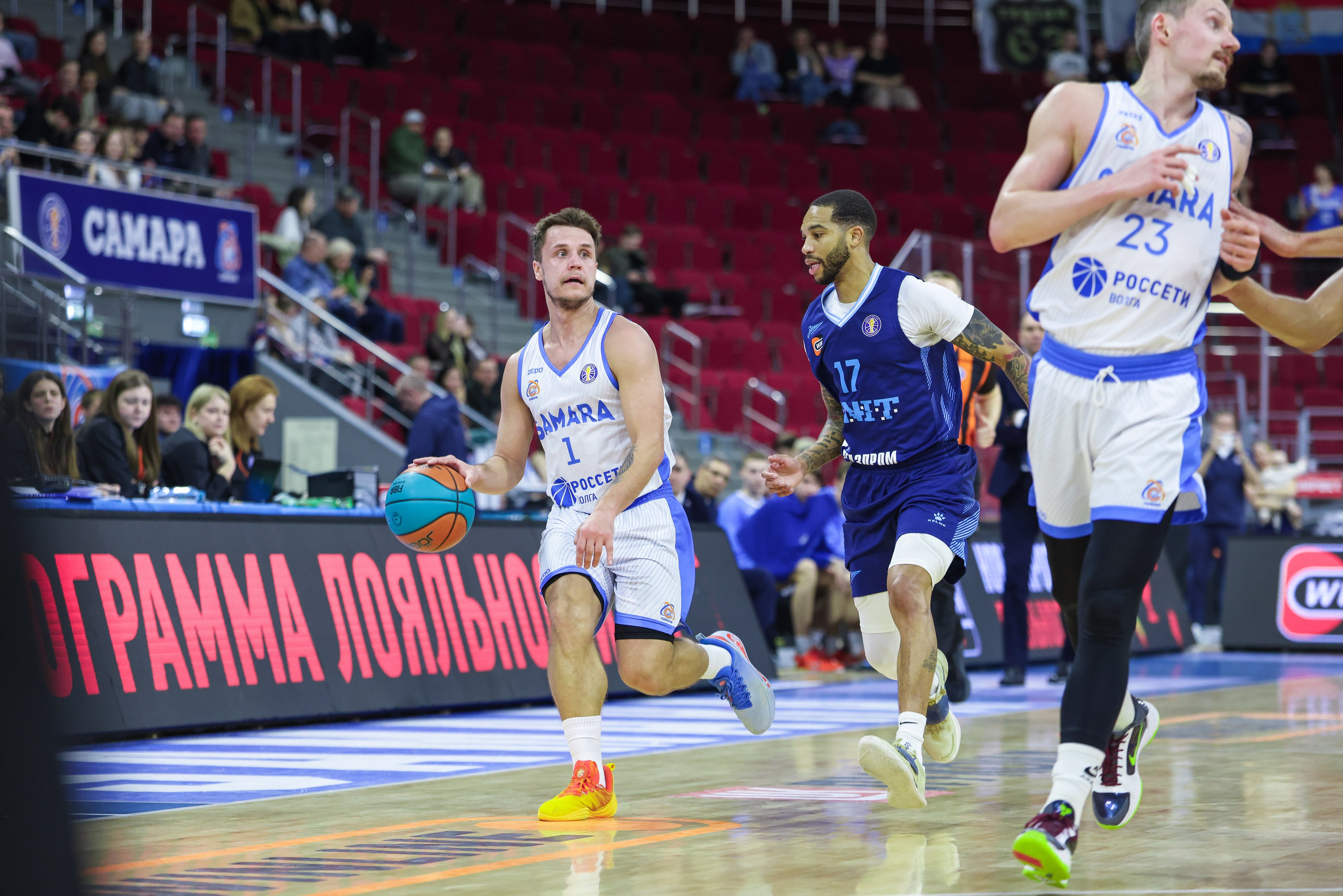 Баскетбол. Самара — Зенит. Единая лига ВТБ. Спортивный фотограф в Самаре