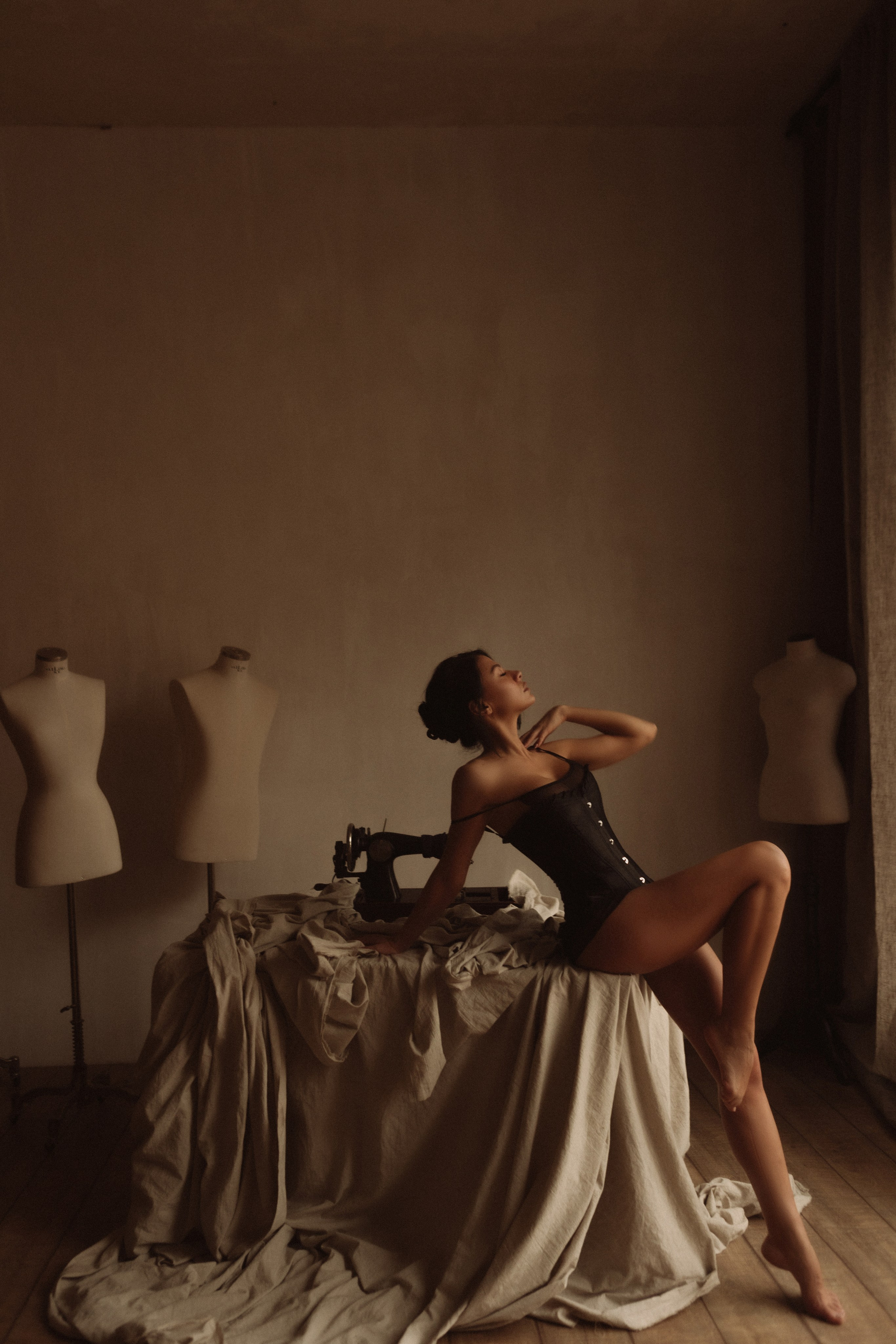 В студии. Фотограф Москва Кашпирова Карина