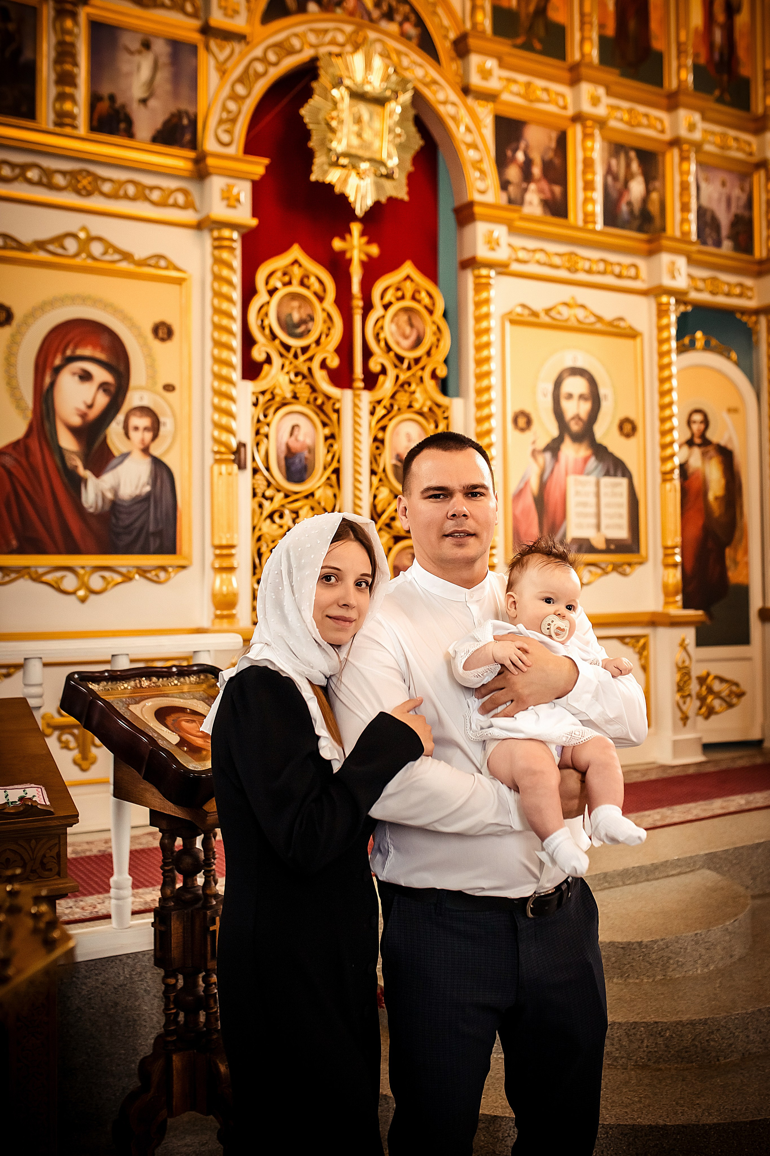 Крещение Верочки