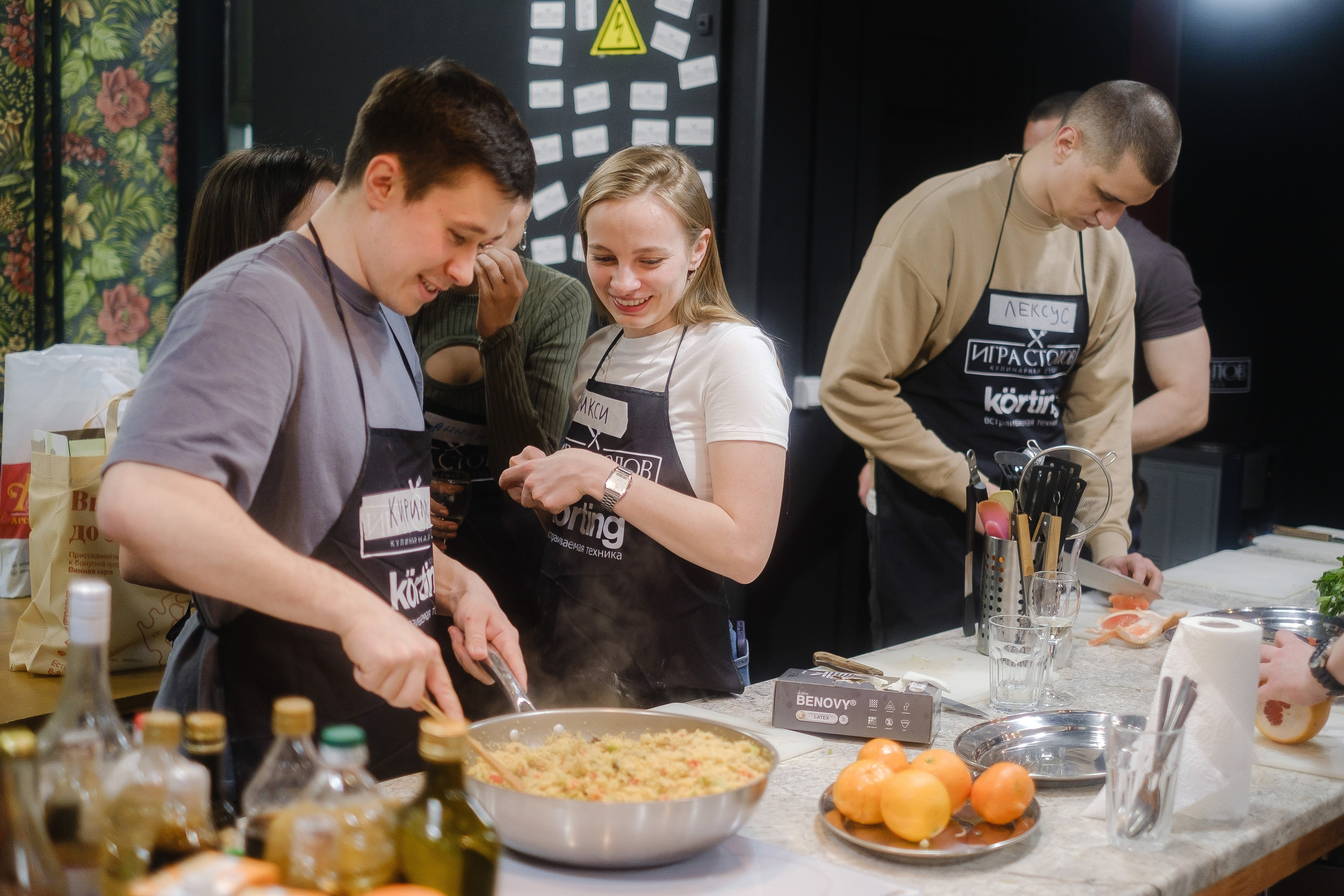 Корпоратив на кулинарном мк. Фотограф Мария Хлебникова Санкт-Петербург Москва
