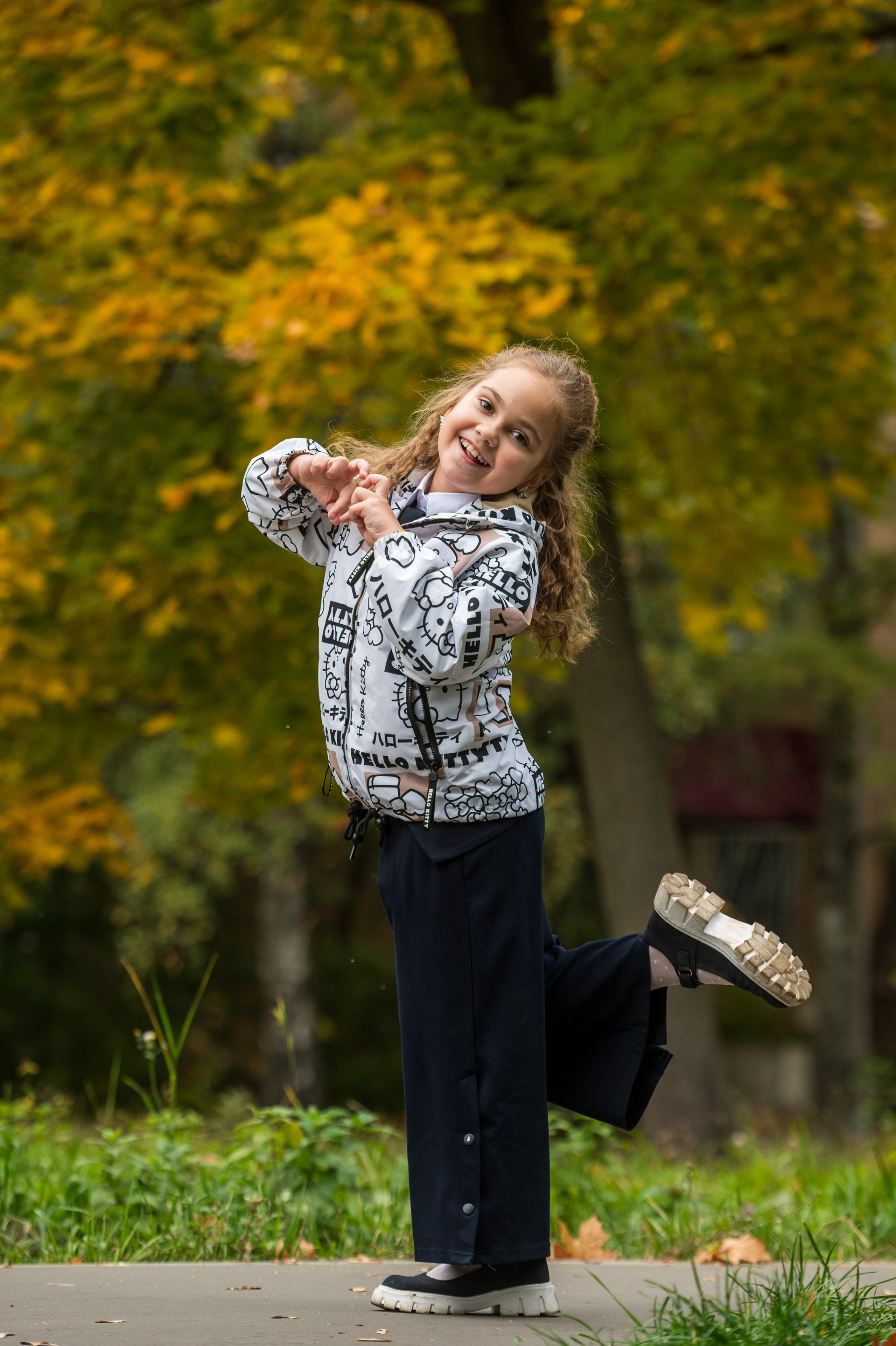 Детские съемки сентября. Школьный фотограф в Москве