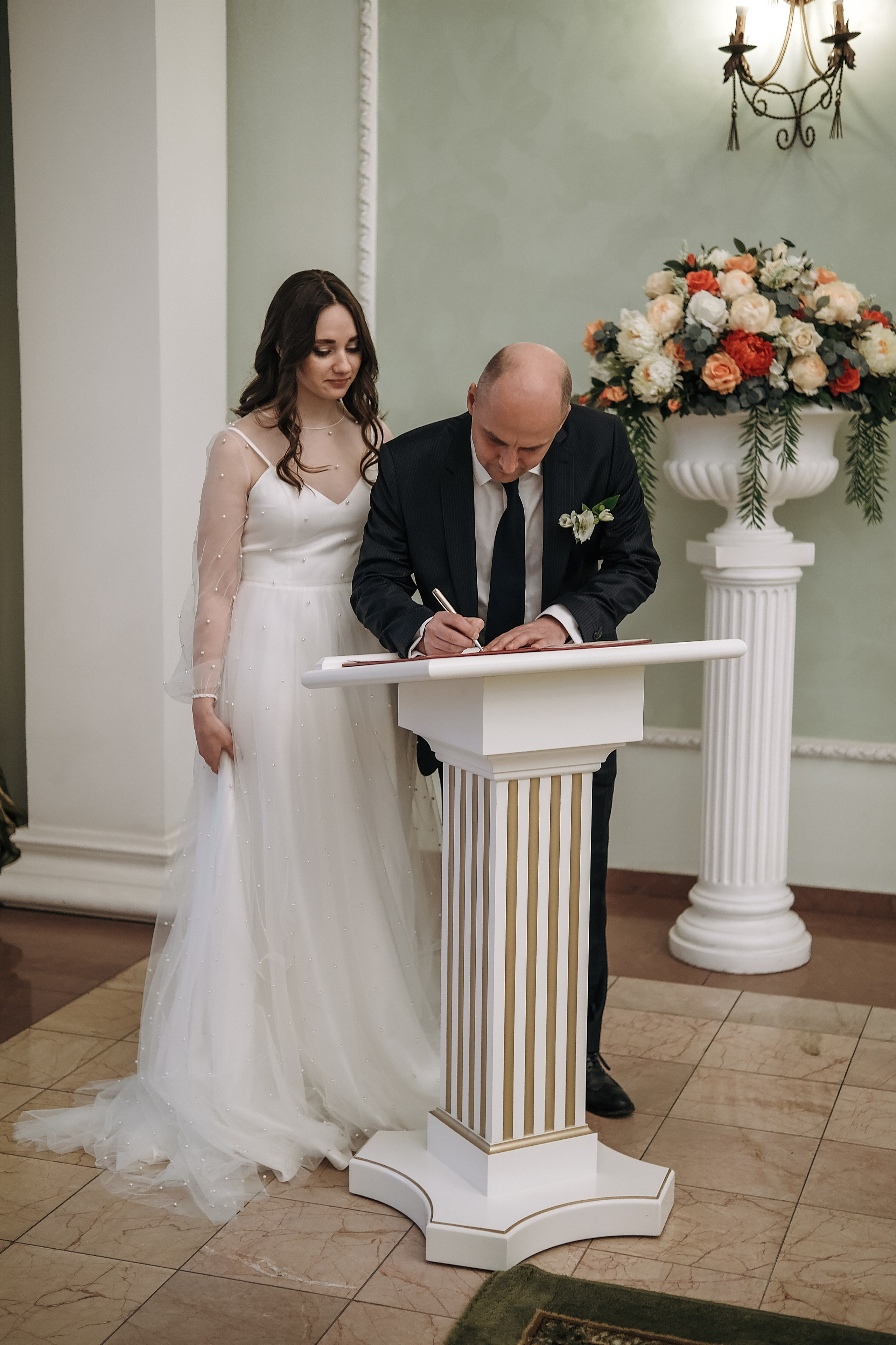 Алина & Максим. Загс приморского района. Phdkvmr.ru