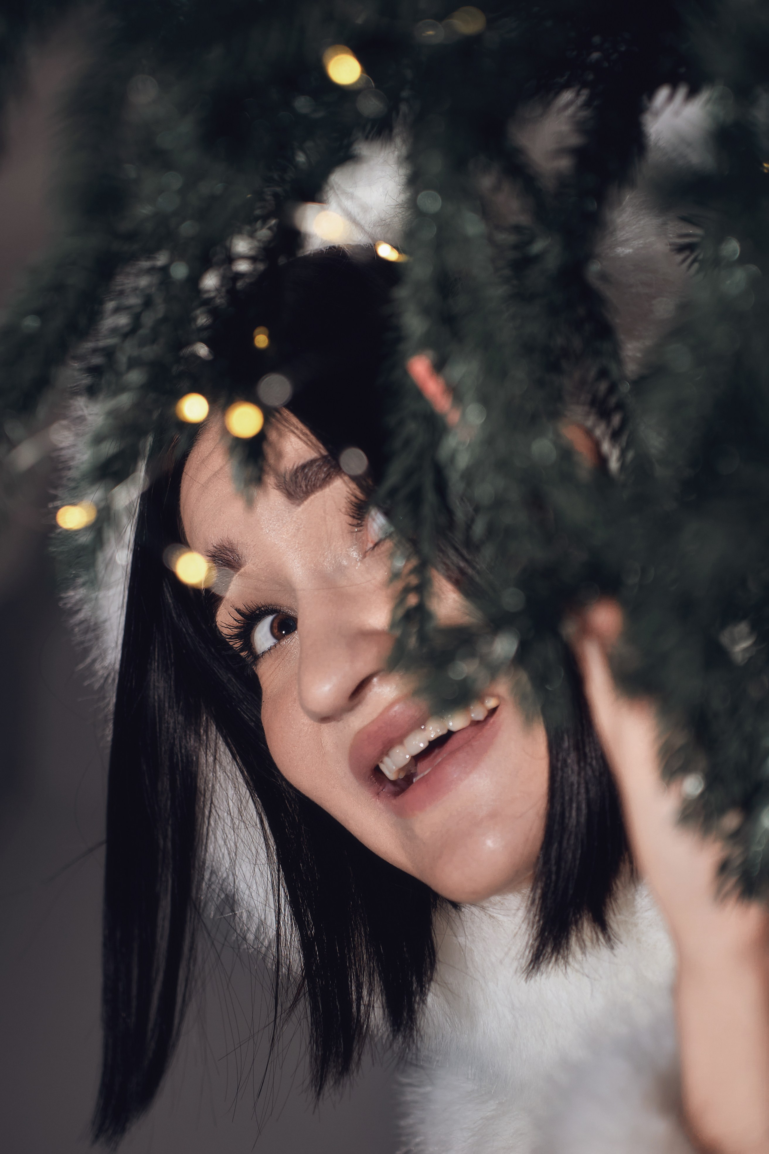 Стильная новогодняя фотосессия в Тюмени