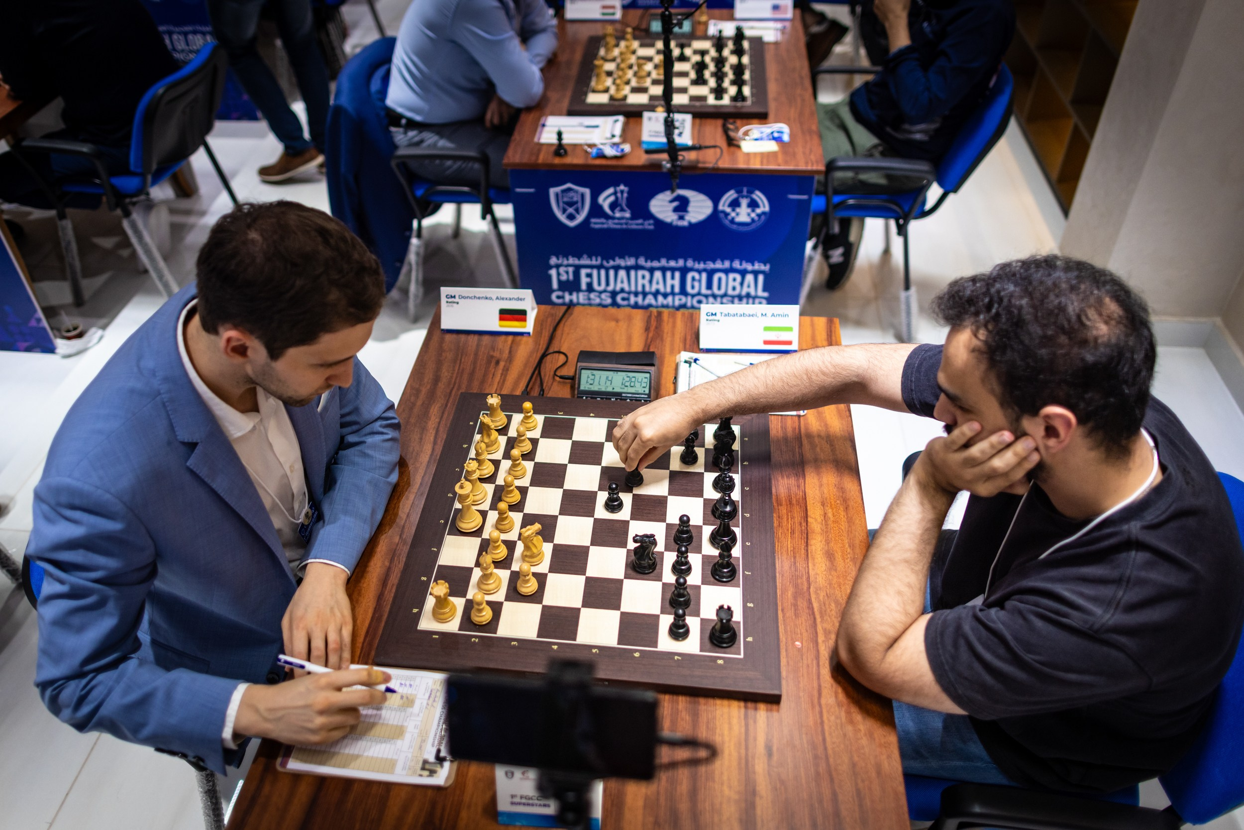 2025.09.01 1st. FUJAIRAH GLOBAL Chess Championship — Round9. Фотограф Анна Штурман (репортажная съёмка любых событий и мероприятий) Anna Shtourman photographer