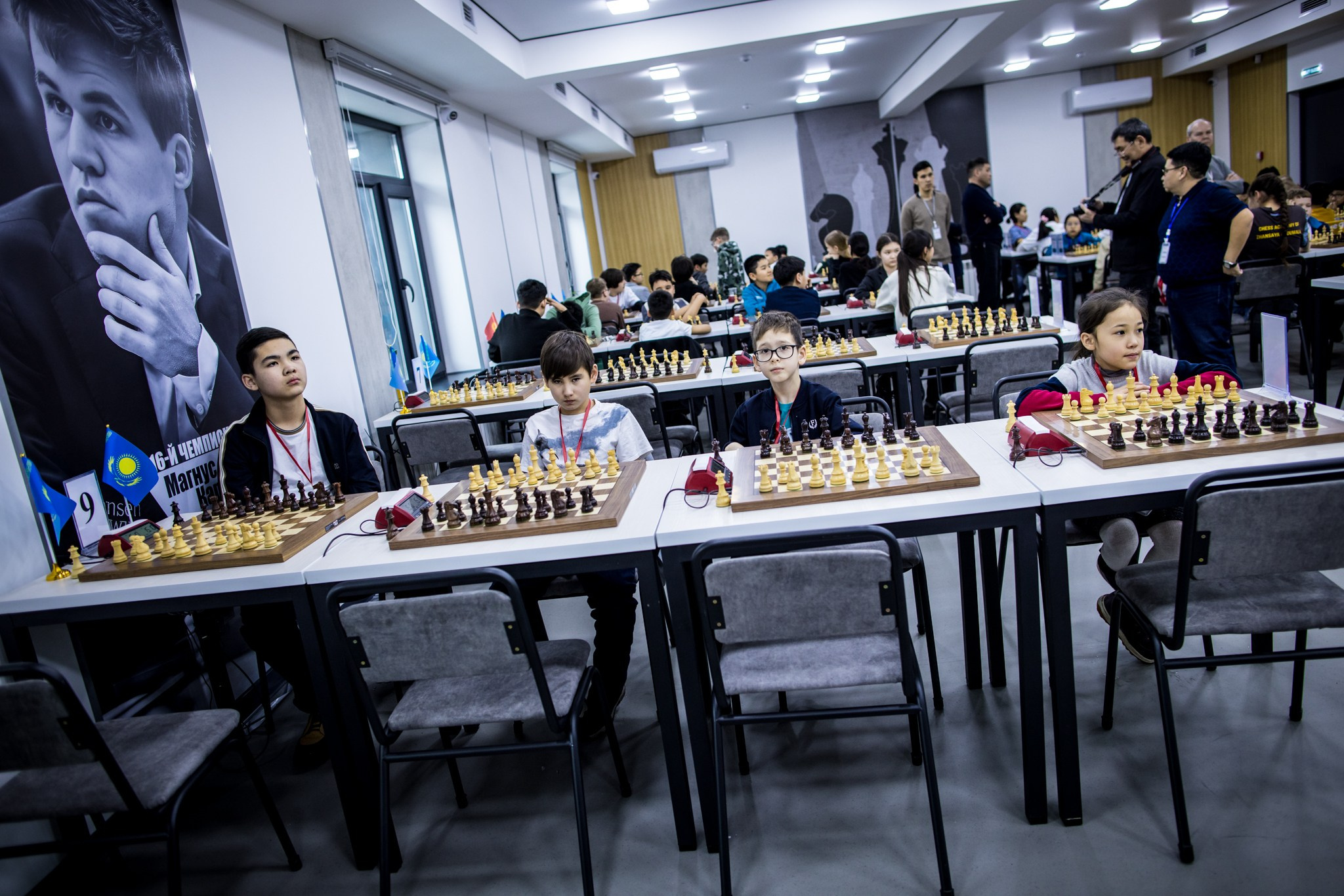 2025.02.01 KAZAKHMYS Youth Team Chess CUP 2025 — Day1_rapid. Фотограф Анна Штурман (репортажная съёмка любых событий и мероприятий) Anna Shtourman photographer