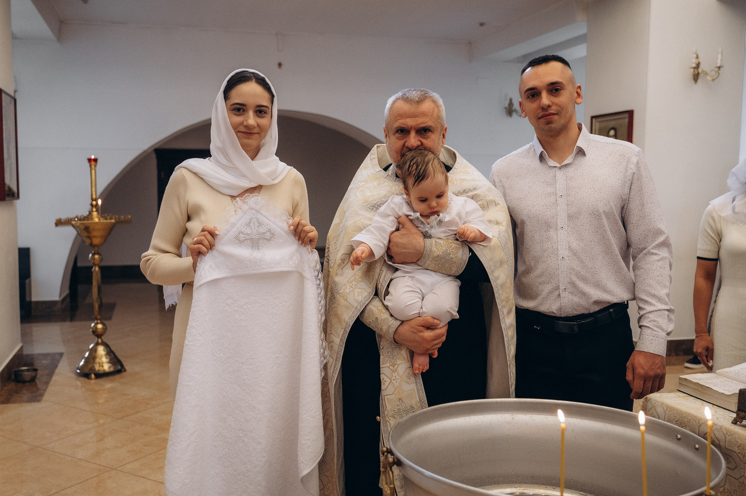 Крещение Мирона (Храм Преображения Господня). Семейный фотограф в Минске Дарья Дреко