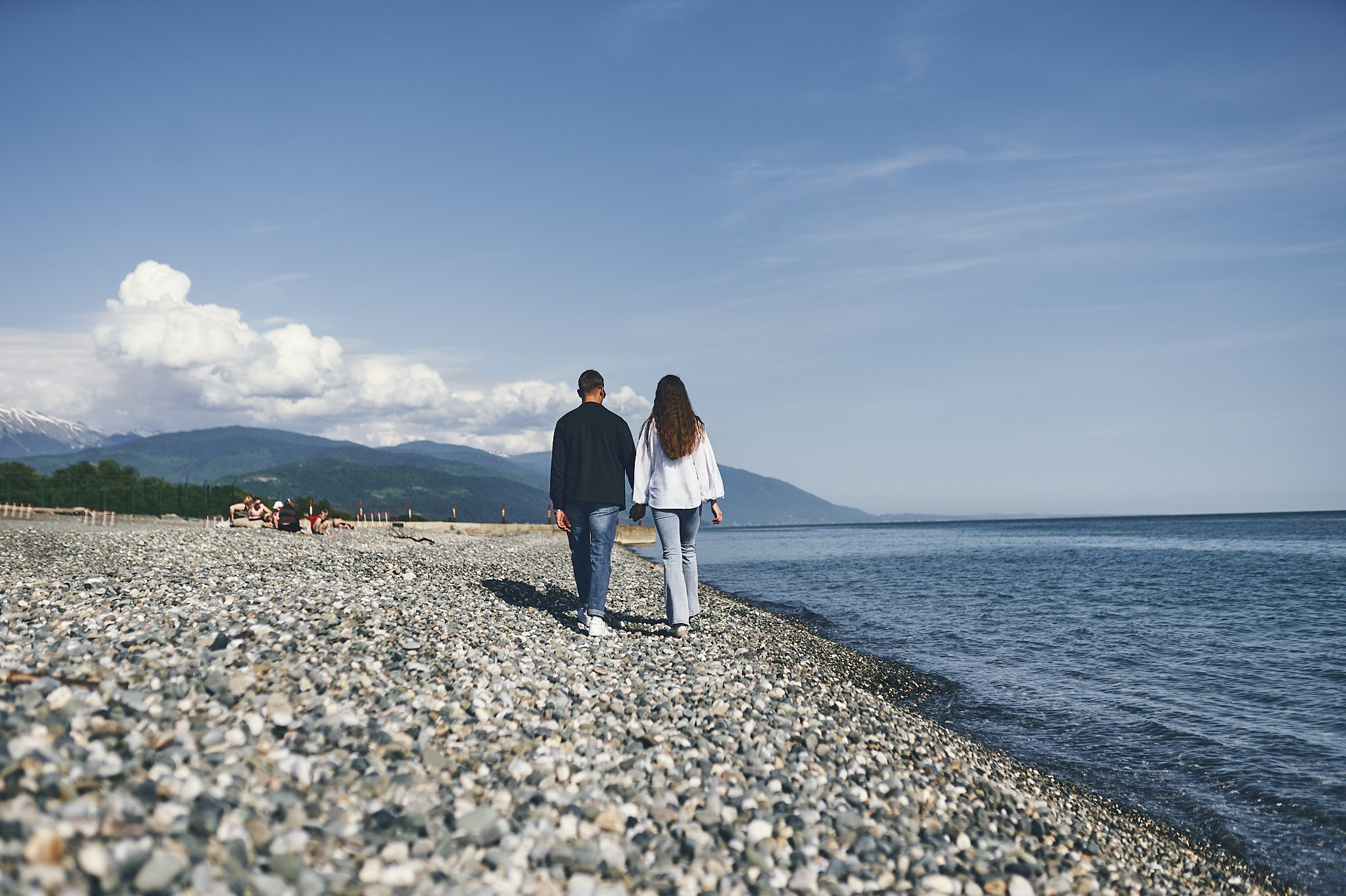 Love story в Сочи на берегу моря. Фотограф в Сочи Катя Гончарова
