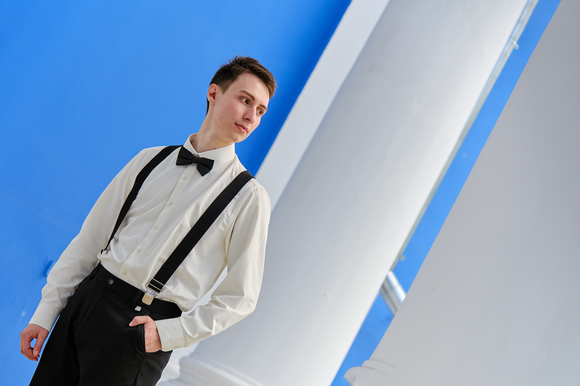 Летняя свадебная фотосессия на территории КЦ «Россия» для Полины и Кирилла