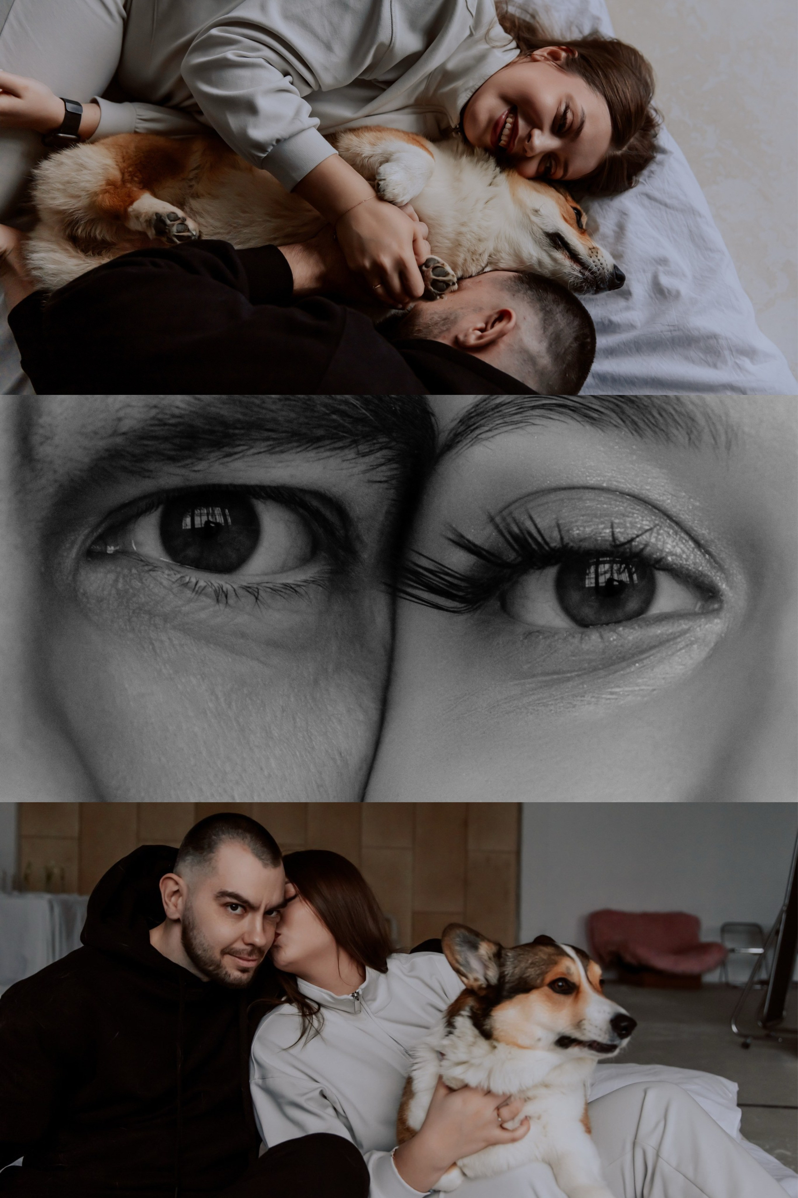 Саша, Илья и песик Кураж. Фотограф, который снимает любовь в Санкт-Петербурге и Череповце