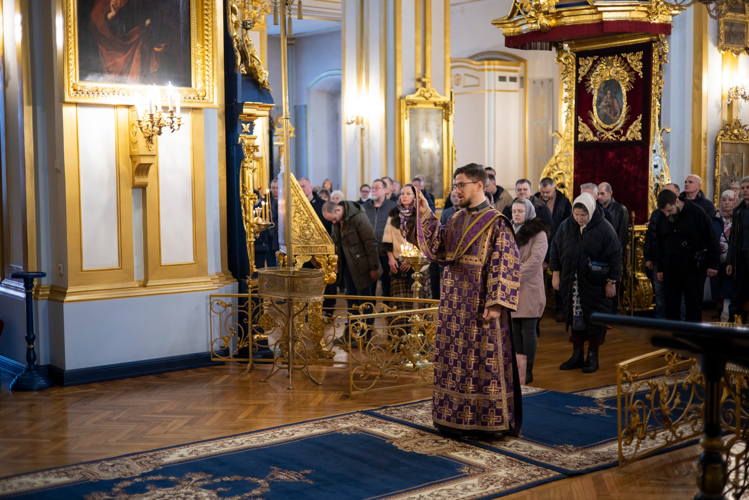 ЗАГОВЕНЬЕ НА ВЕЛИКИЙ ПОСТ. ПРОЩЕНОЕ ВОСКРЕСЕНЬЕ. НИКОЛО-БОГОЯВЛЕНСКИЙ МОРСКОЙ СОБОР
