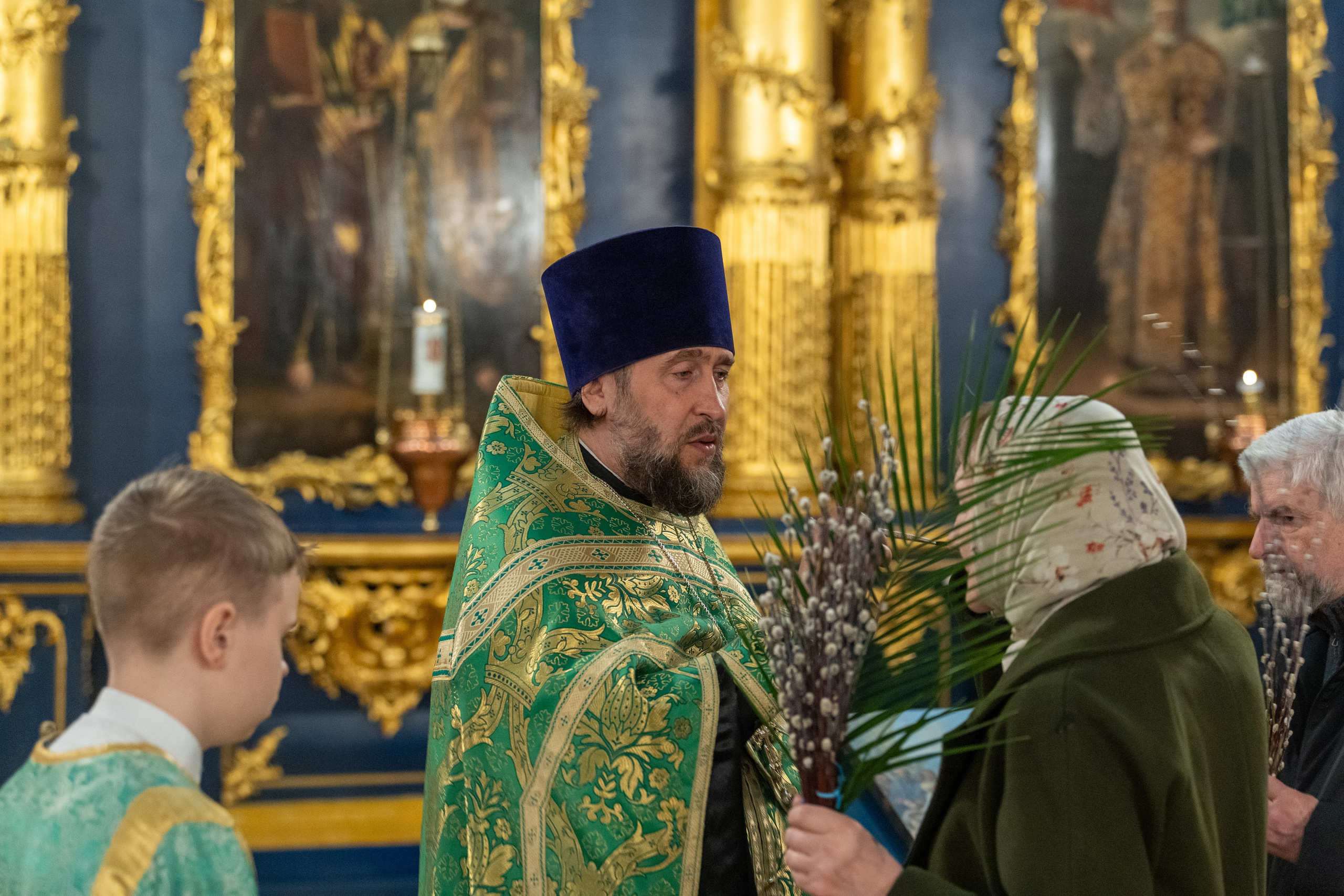 Суббота 6-й седмицы, ваий. Лазарева суббота. Воскрешение прав. Лазаря. НИКОЛО-БОГОЯВЛЕНСКИЙ МОРСКОЙ СОБОР