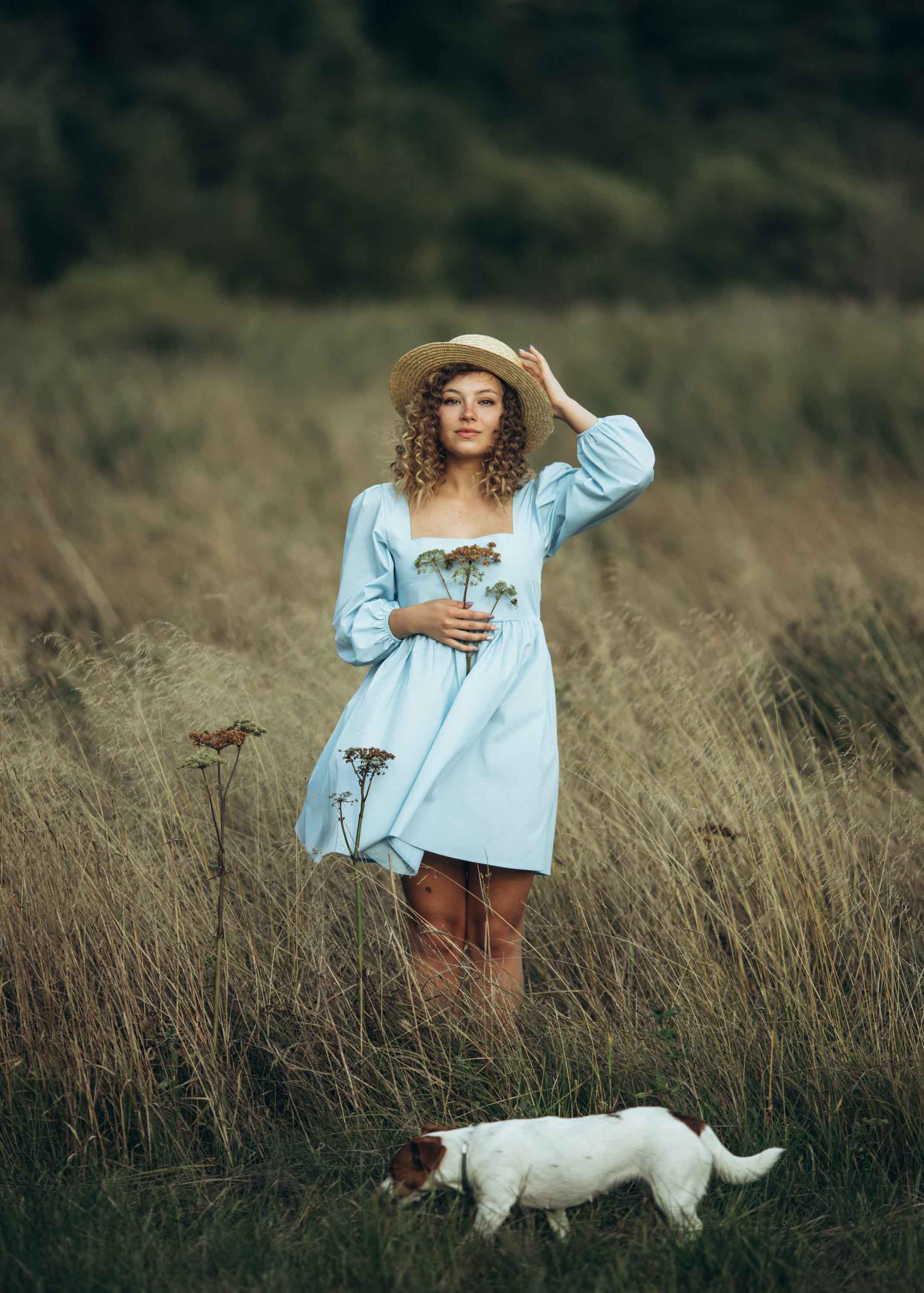 Девушка в шляпке. Наталия Клевинскас портретный фотограф в Костроме