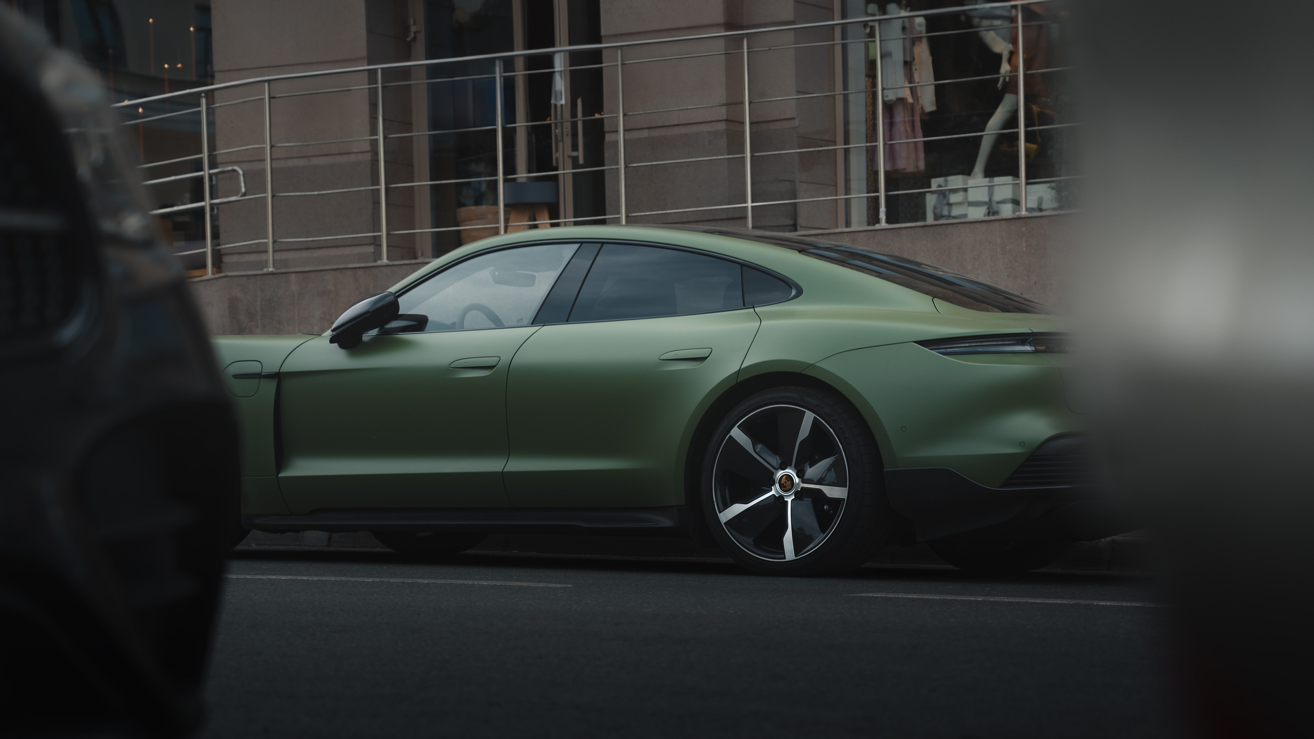 Photoshoot of Porsche Taycan Turbo S in Kazan — Anton Avanzato