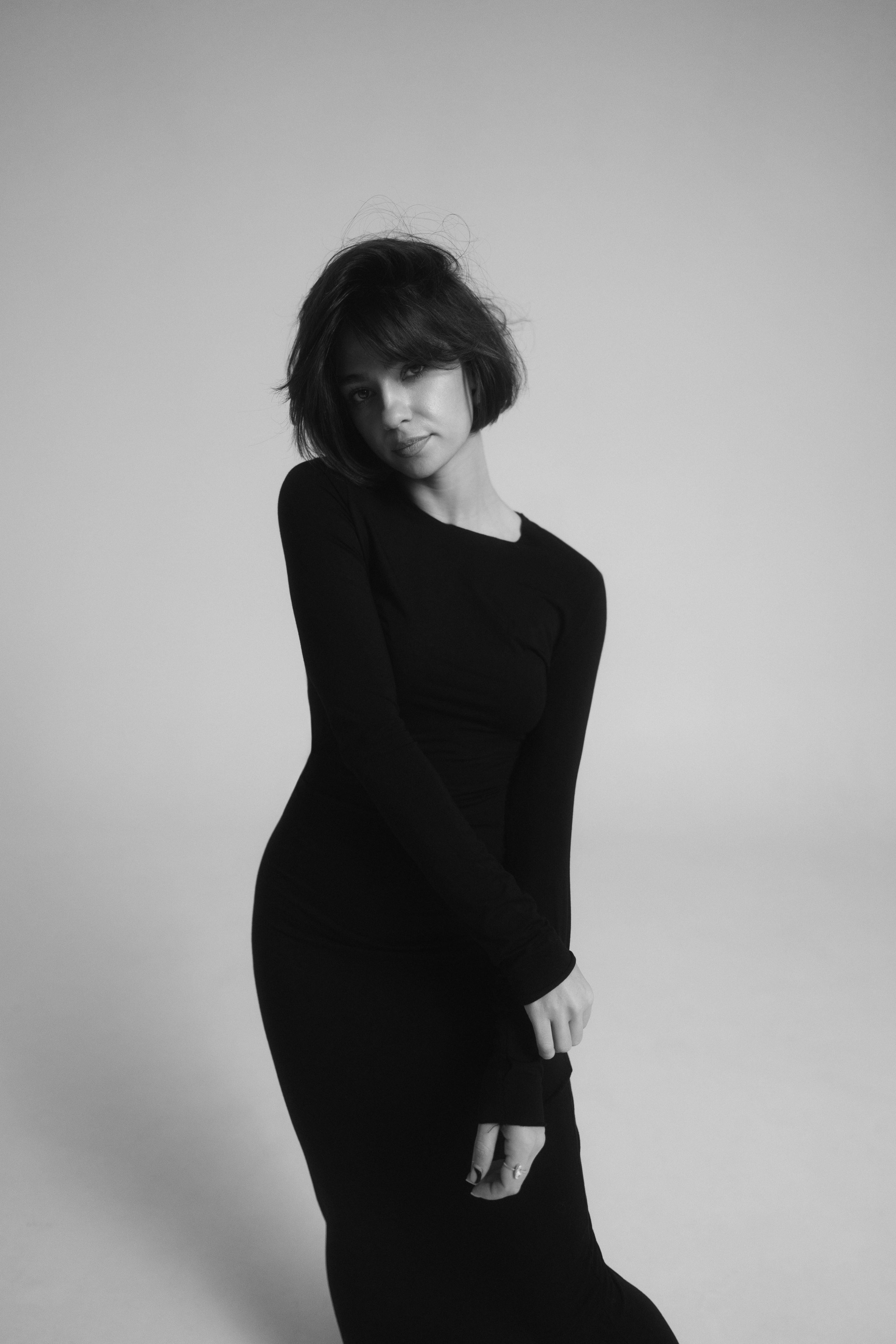 Съемка индивидуальных портретов с использованием профессионального освещения