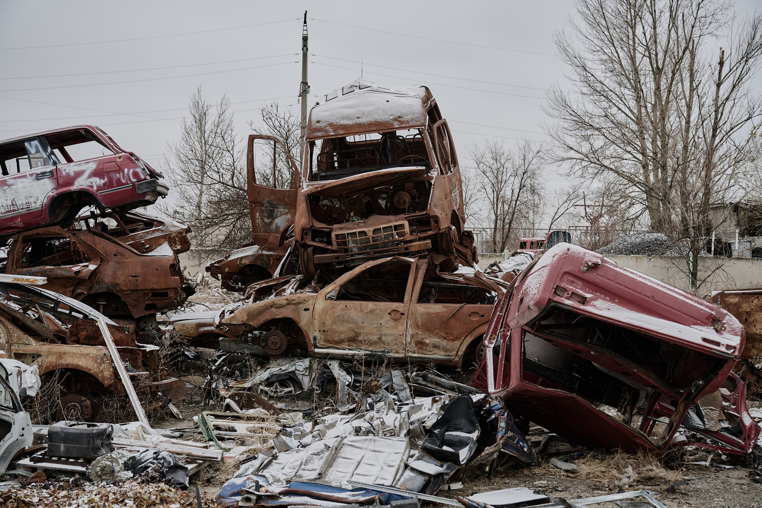 Северодонецк (Луганская область). Декабрь 2024. Фотограф Роман Адлер