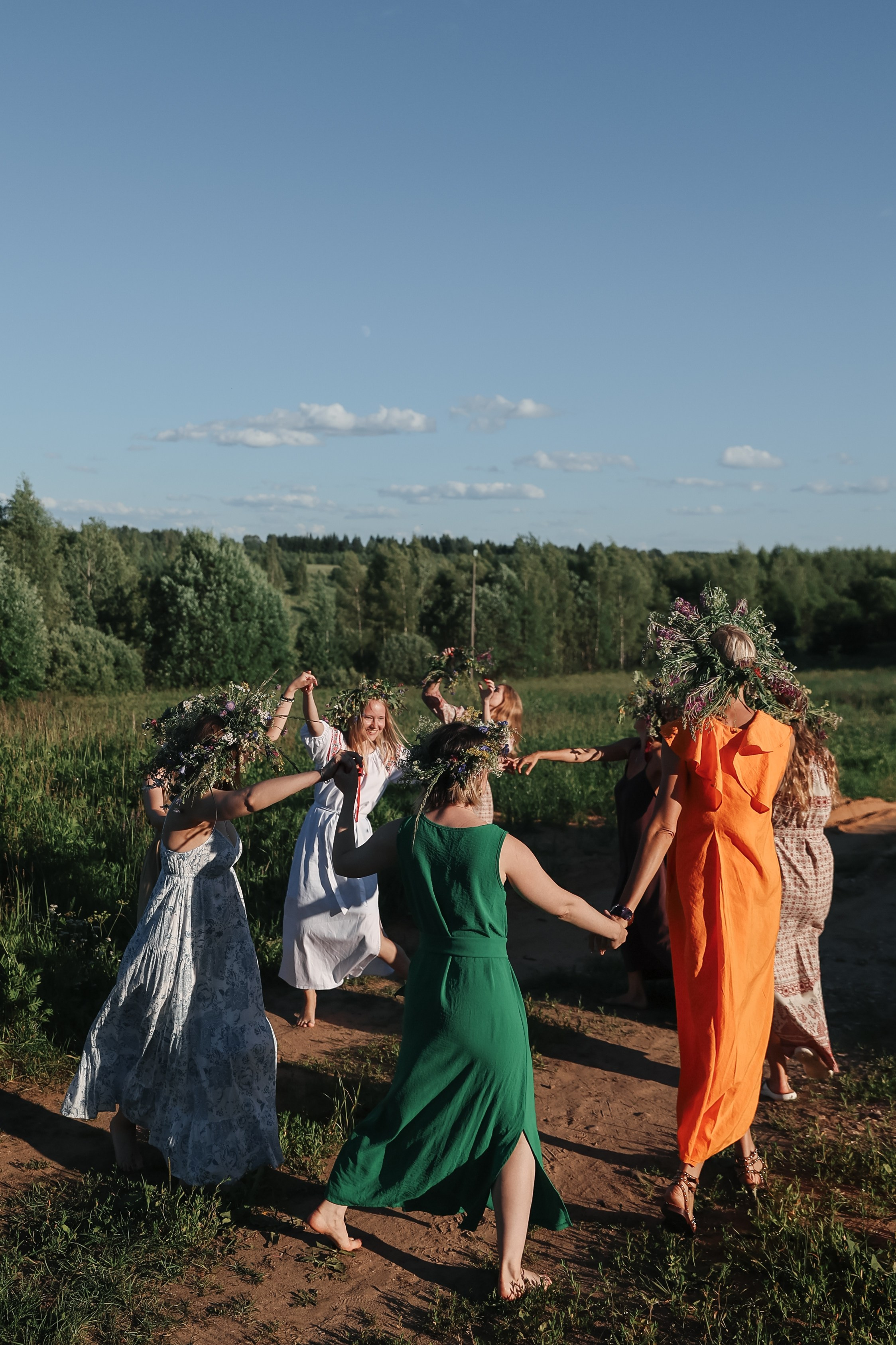 Йога-ретрит в Завидово на Иван Купалу. Фотограф и видеограф Анна Домашенко