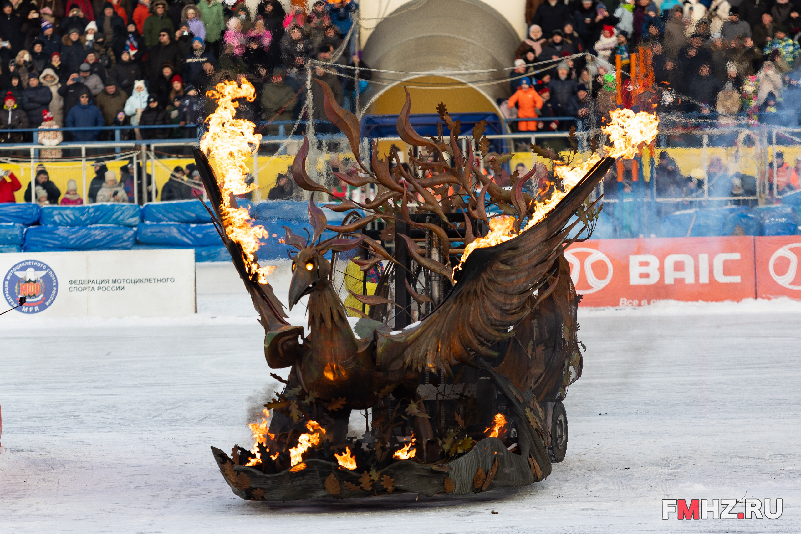 BAIC личный чемпионат России по мотогонкам на льду. 15.02.25. Фотограф Ольга Гирусова «Пантерочка» Москва