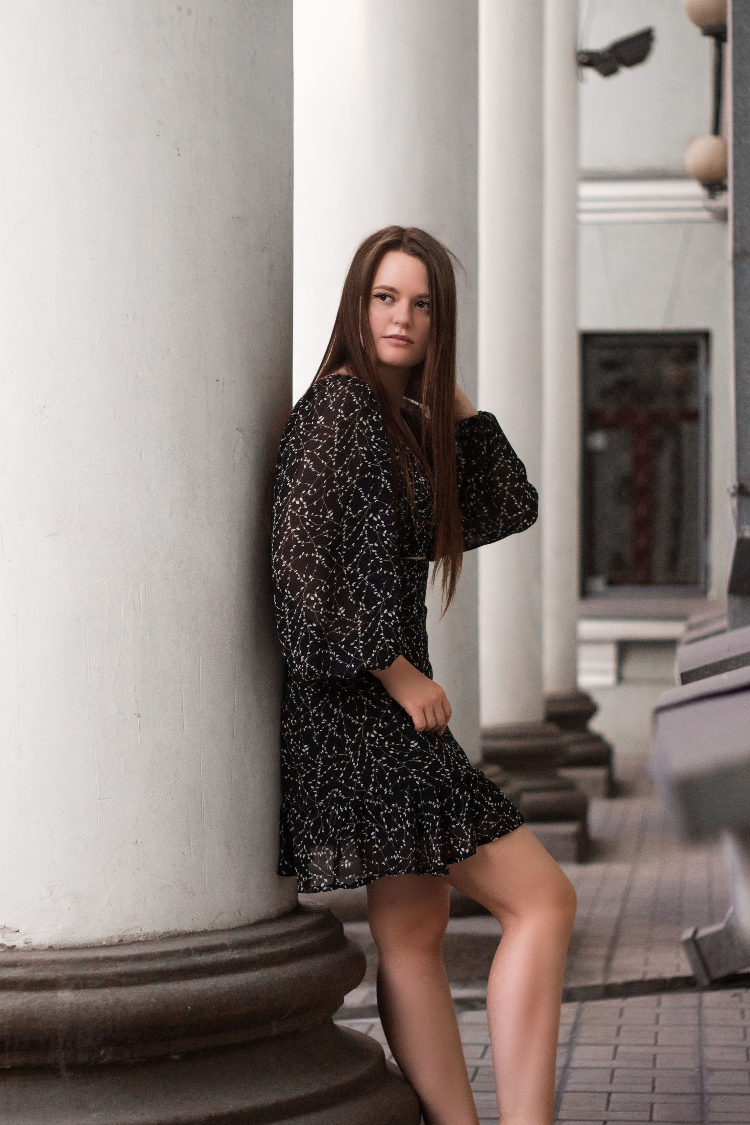 Мария (Фотосессия прогулка по городу). Женский фотограф в Орске Новотроицке Динара Долганова