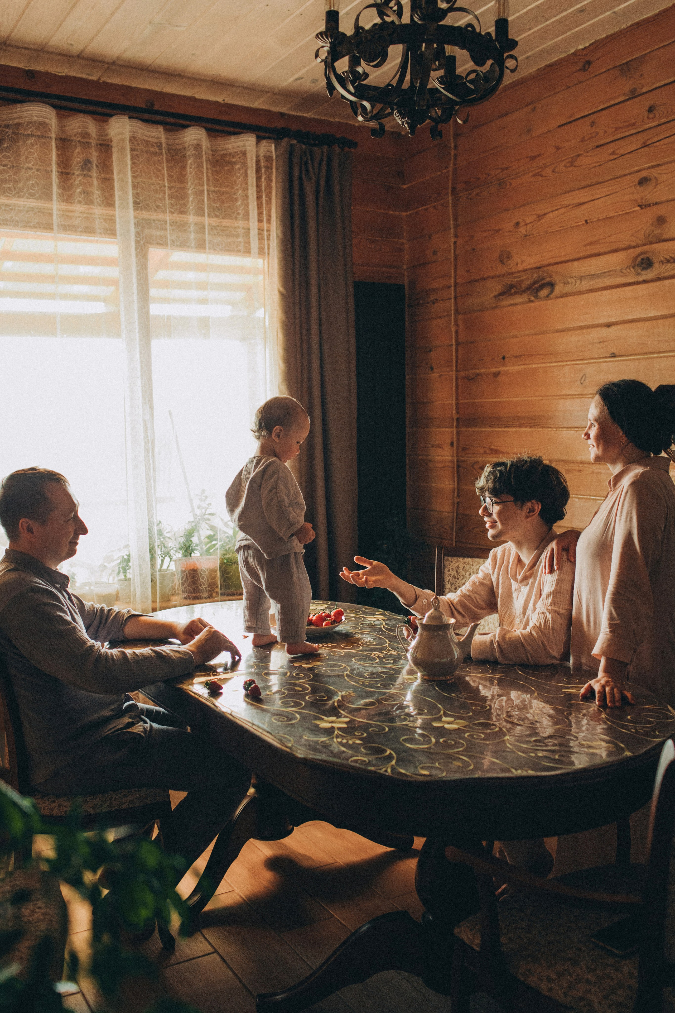 Дима, Леша, Ирина, Роман. Семейный фотограф Томск