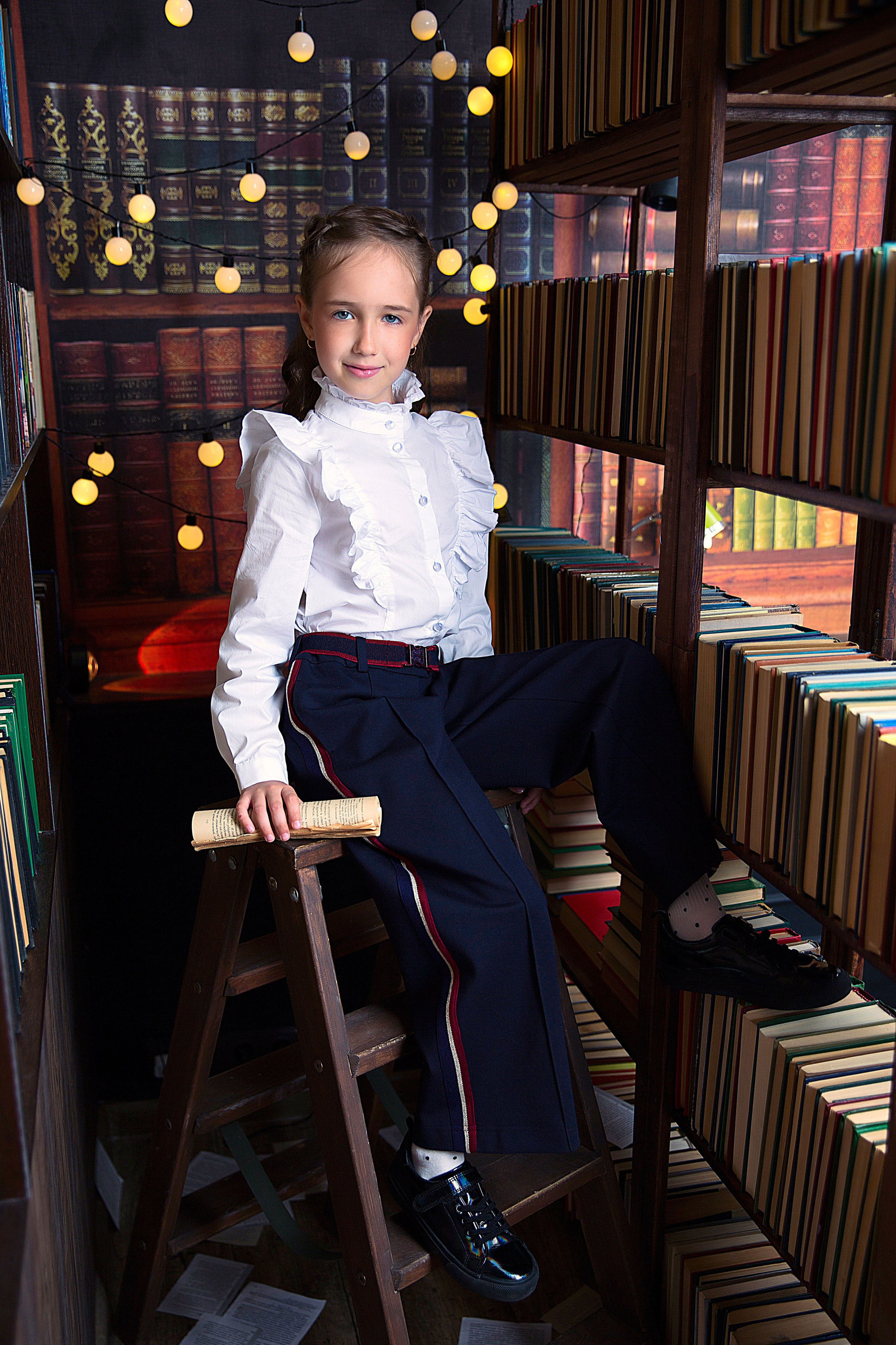 Индивидуальные фотосессии школьников. Детский школьный фотограф в Кемерово Зиновьева Екатерина