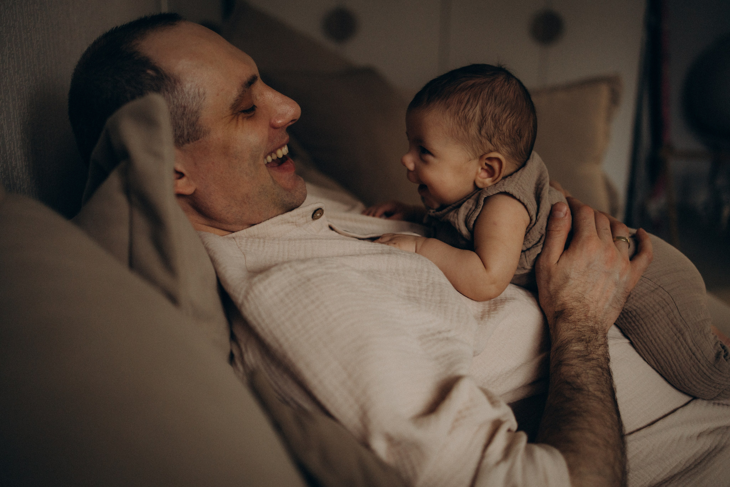 Семейная домашняя фотосессия в Москве. Семейный фотограф в Москве и Люберцах Юлия Гуськова