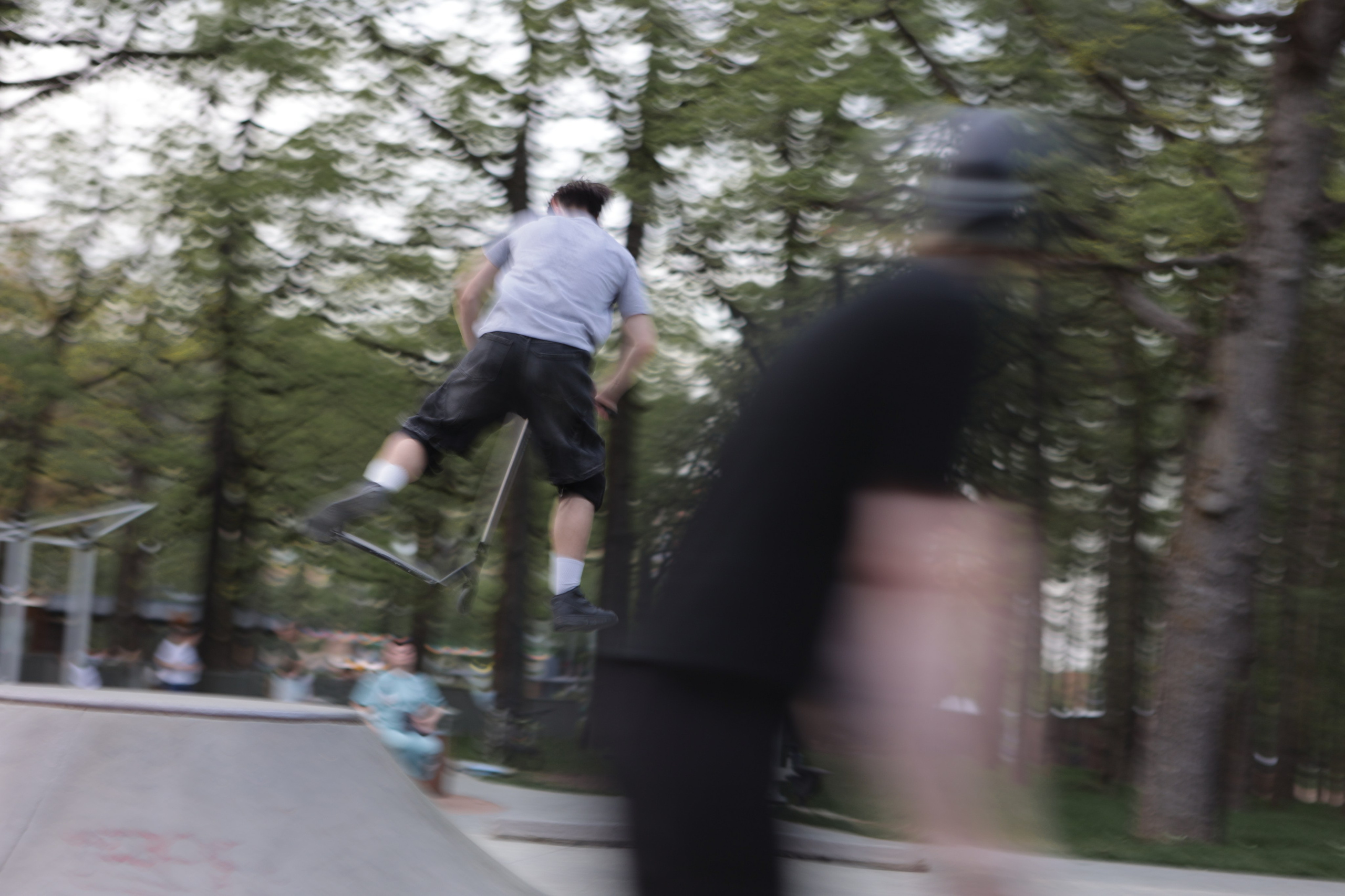 Blue hour in a skatepark. Фотограф Антонина Гудкова