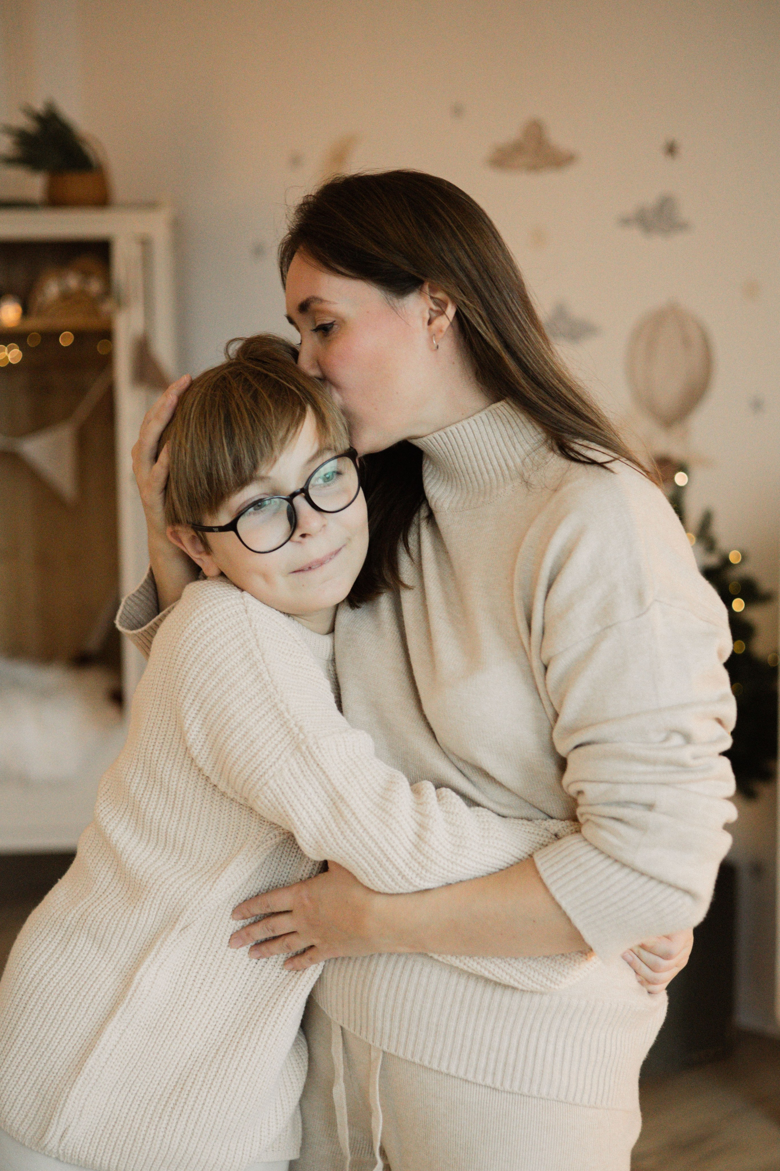 Новогодняя фотосъемка в студии. Семейный видеограф в Москве Элина Ладова