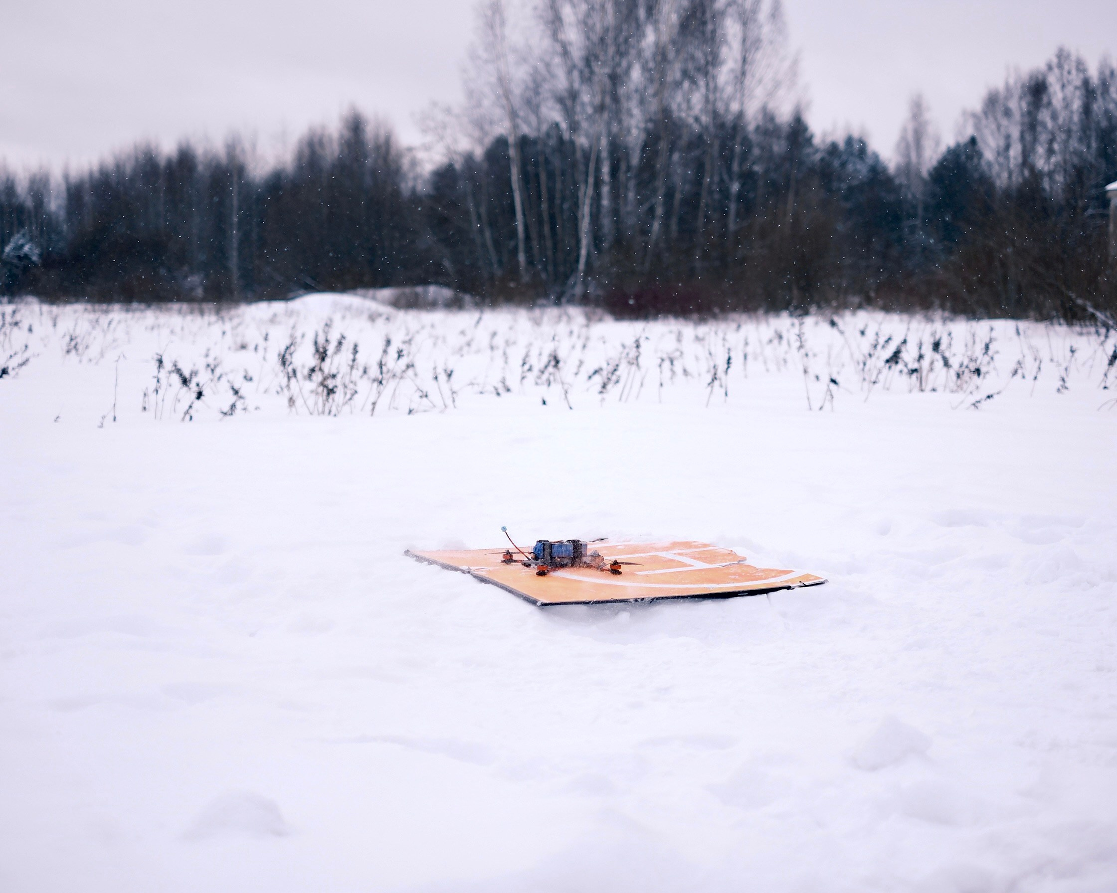 Репортаж с тренировки полетов БПЛА. Репортаж с возложения цветов 23.02.2023