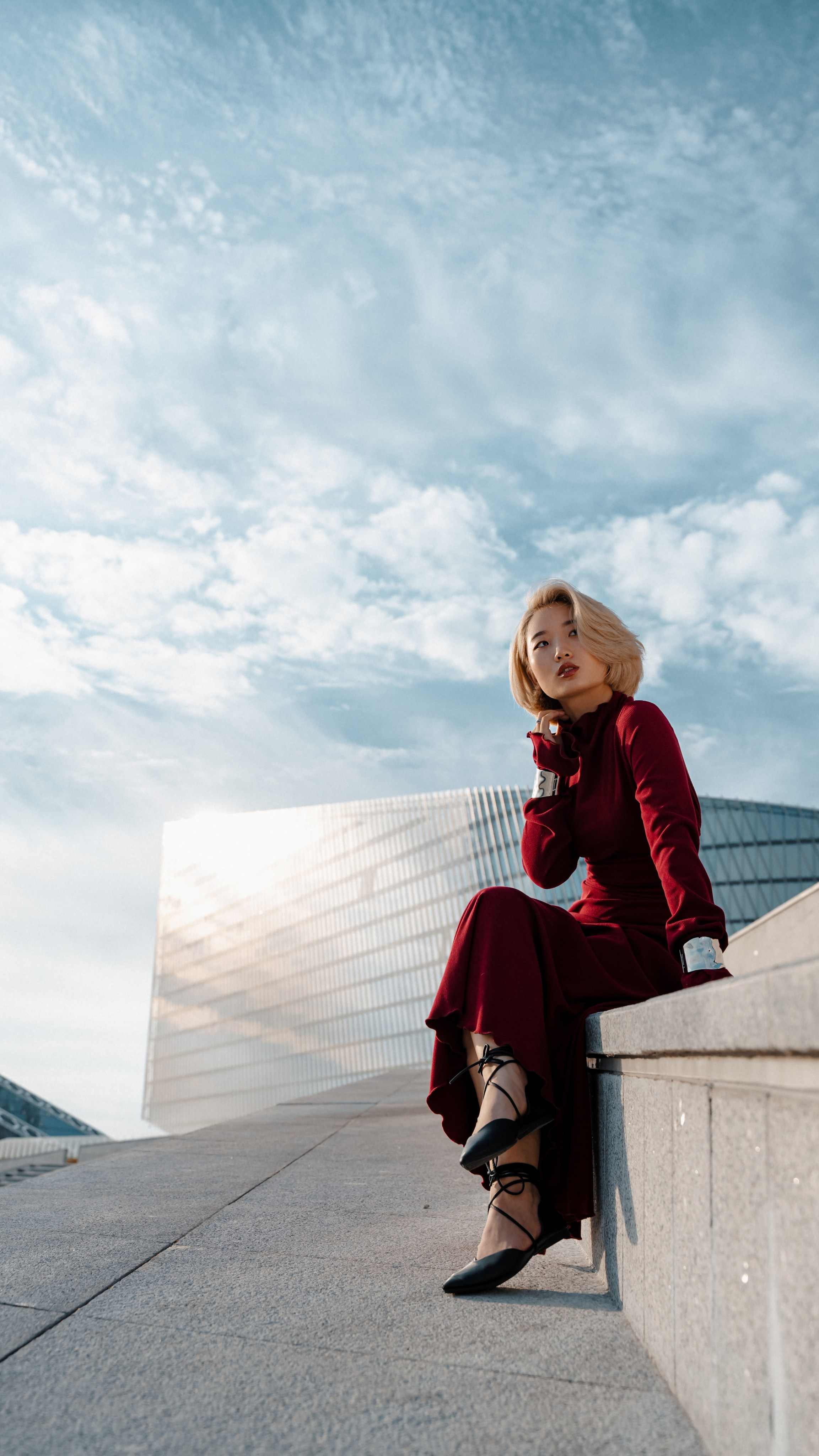 Ким Ирина. Лахта центр. Портретный фотограф в Санкт-Петербурге Дмитриева Наталия