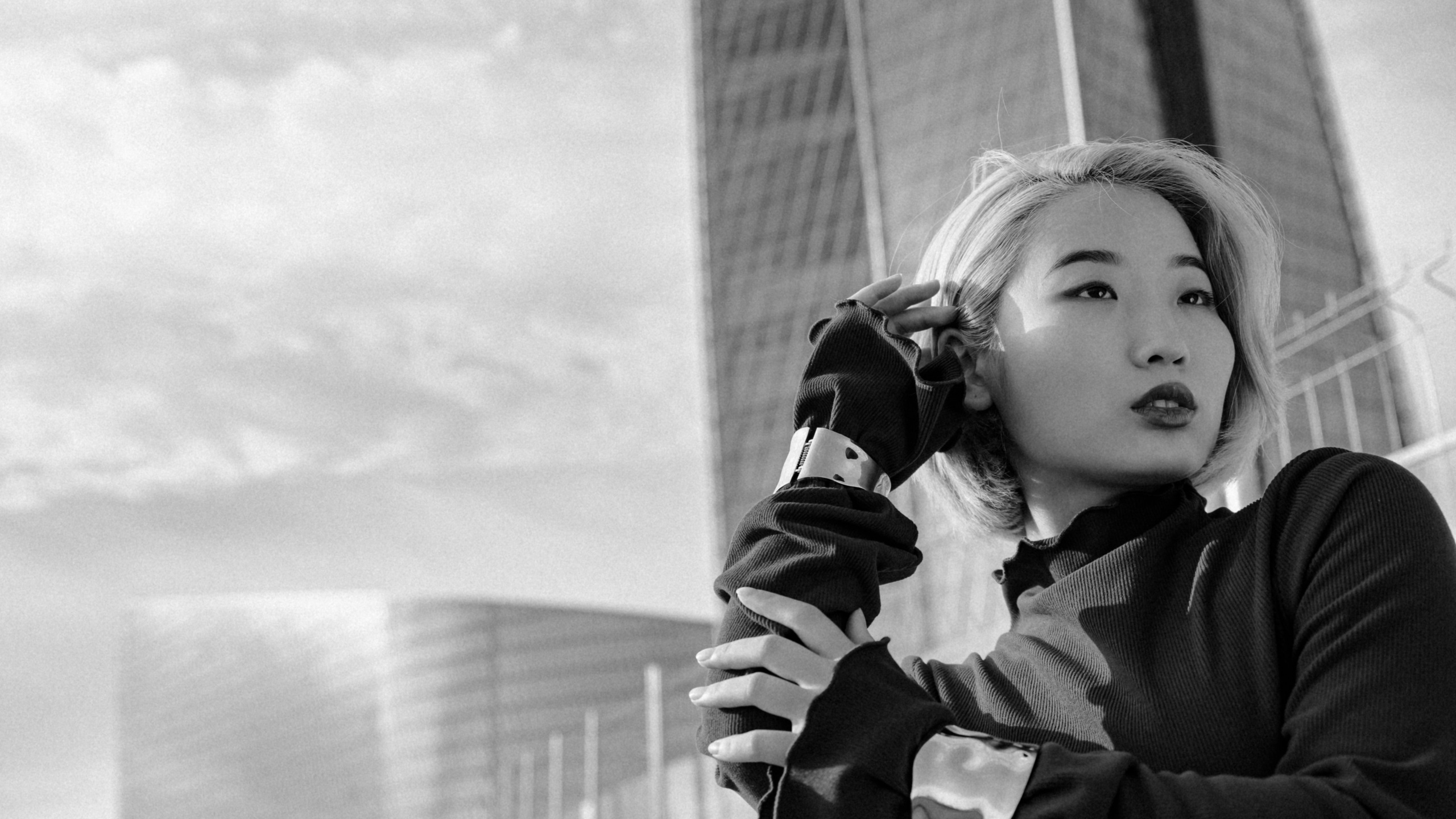 Ким Ирина. Лахта центр. Портретный фотограф в Санкт-Петербурге Дмитриева Наталия