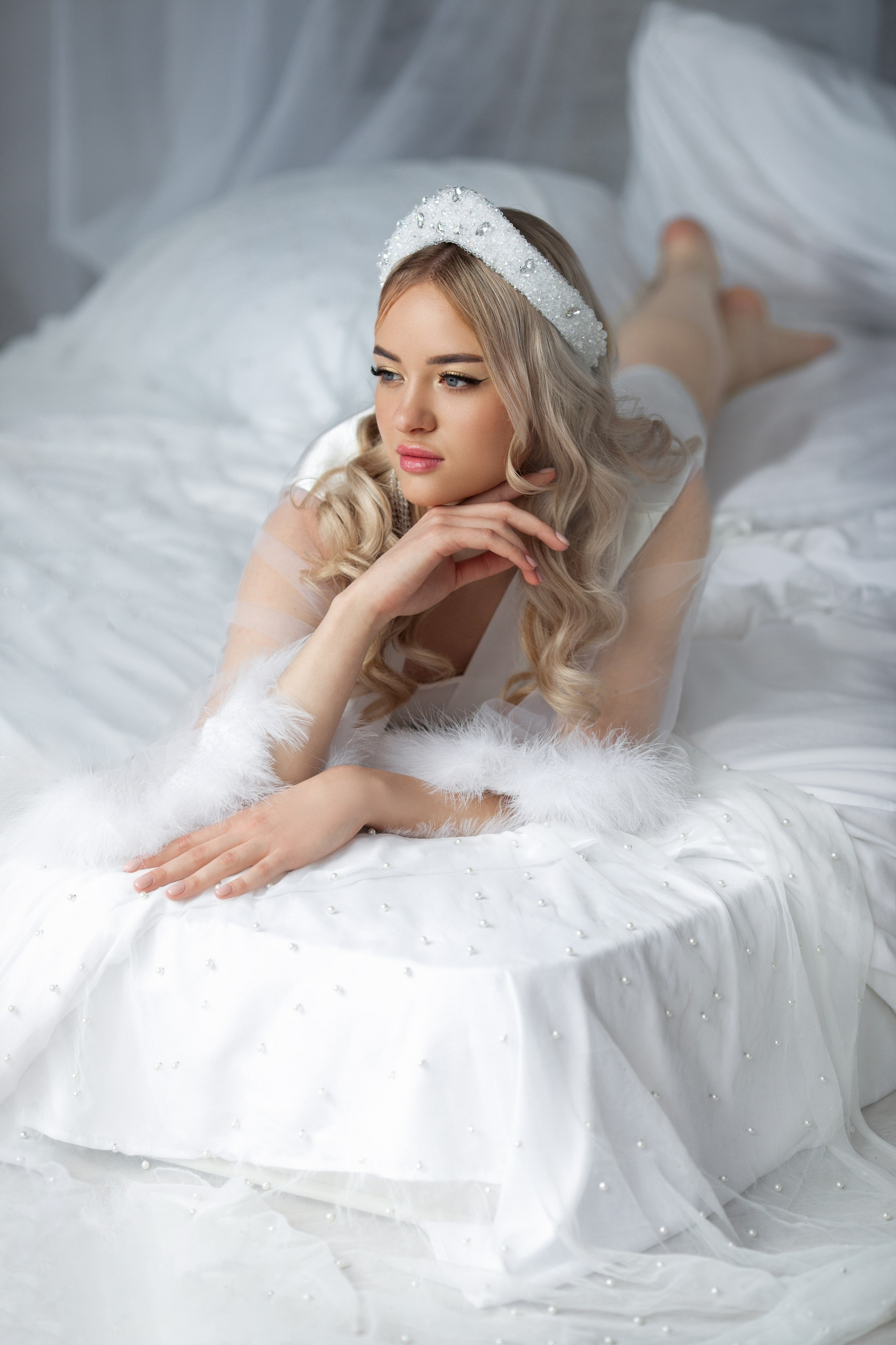 Женская фотосессия в студии. Фотограф Ставрополь Пятигорск Елизавета Дарина